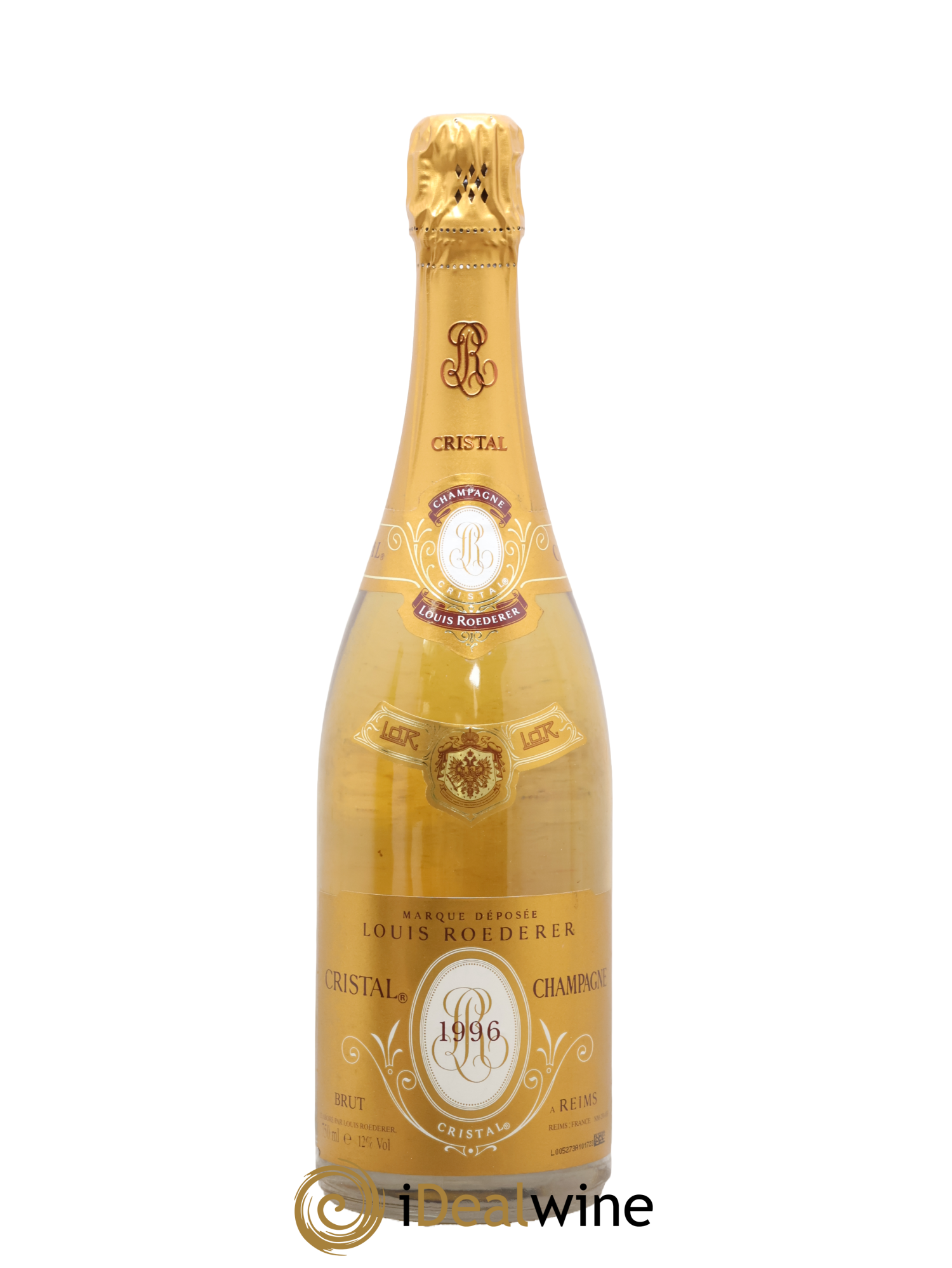 Cristal Louis Roederer 1996 - Posten von 1 Flasche - 0