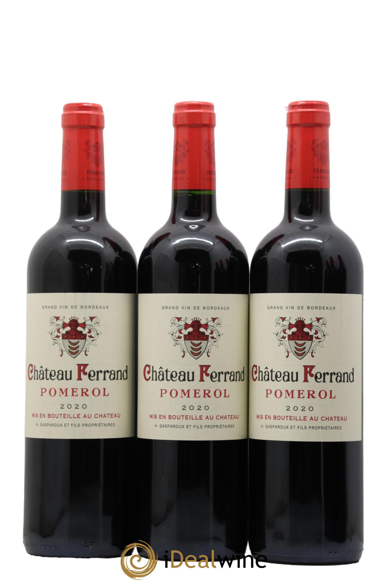 Château Ferrand  2020 - Posten von 6 Flaschen - 2