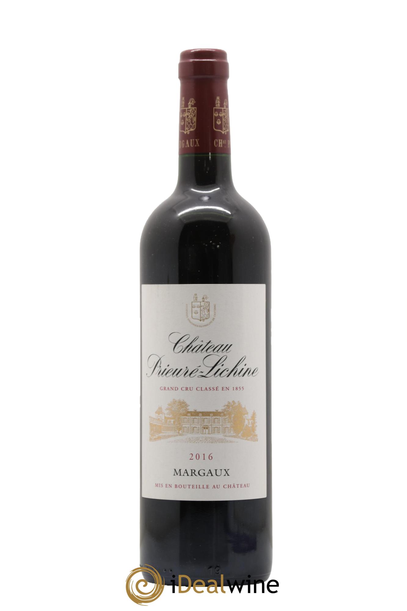 Château Prieuré Lichine 4ème Grand Cru Classé 2016 - Lot de 1 bouteille - 0