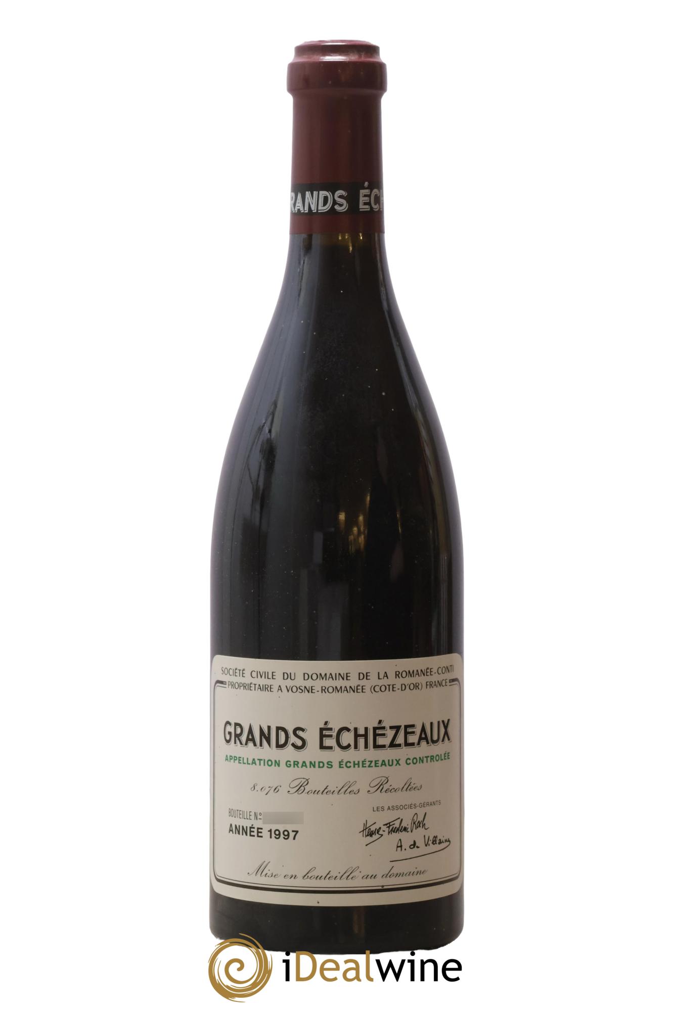Grands-Echezeaux Grand Cru Domaine de la Romanée-Conti 1997 - Lot de 1 bouteille - 0