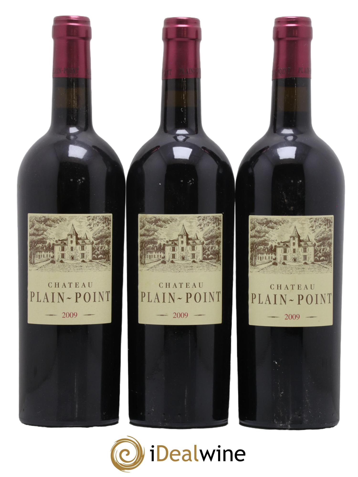 Fronsac Chateau Plain Point 2009 - Posten von 3 Flaschen - 0