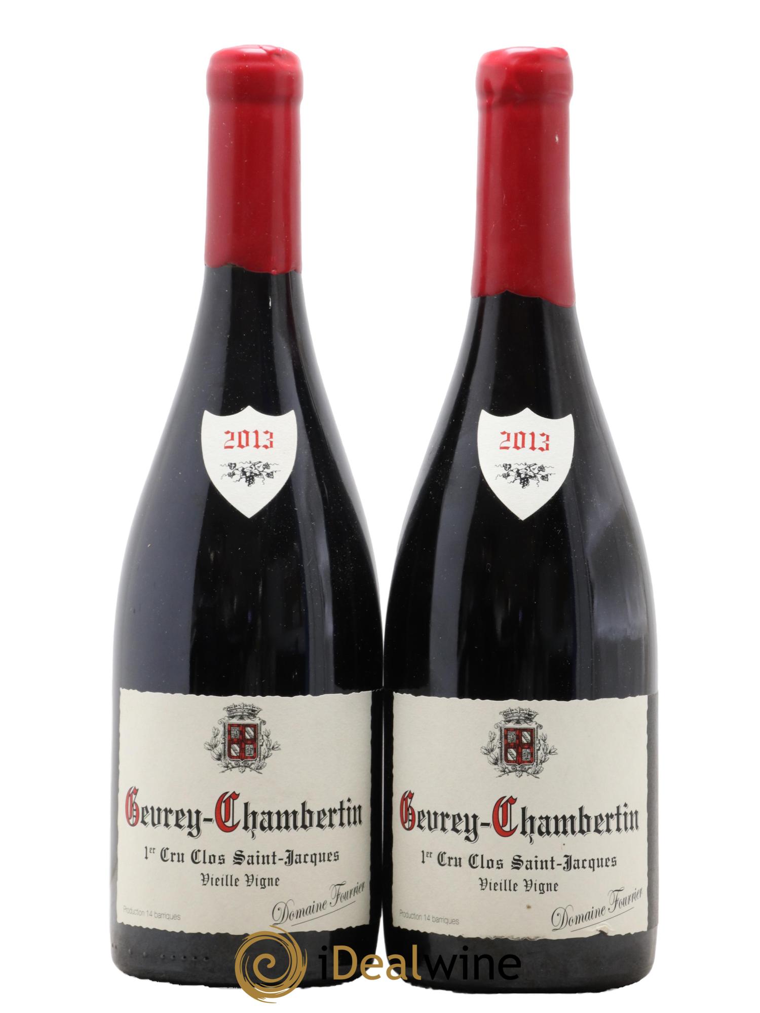 Gevrey-Chambertin 1er Cru Clos Saint-Jacques Vieille Vigne Fourrier (Domaine) 2013 - Lot de 2 bouteilles - 0