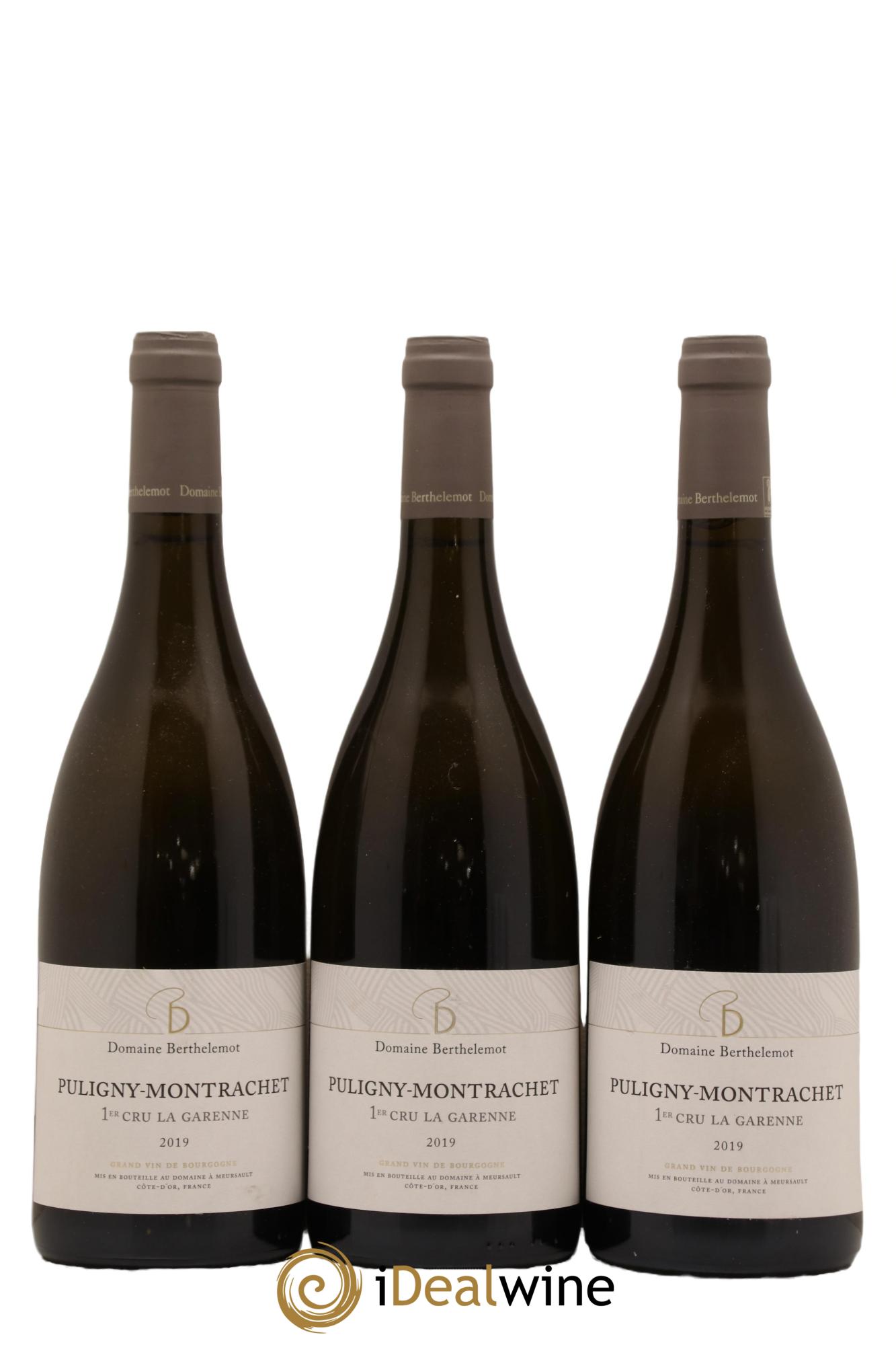 Puligny-Montrachet 1er Cru La Garenne Berthelemot 2019 - Lot de 3 bouteilles - 0