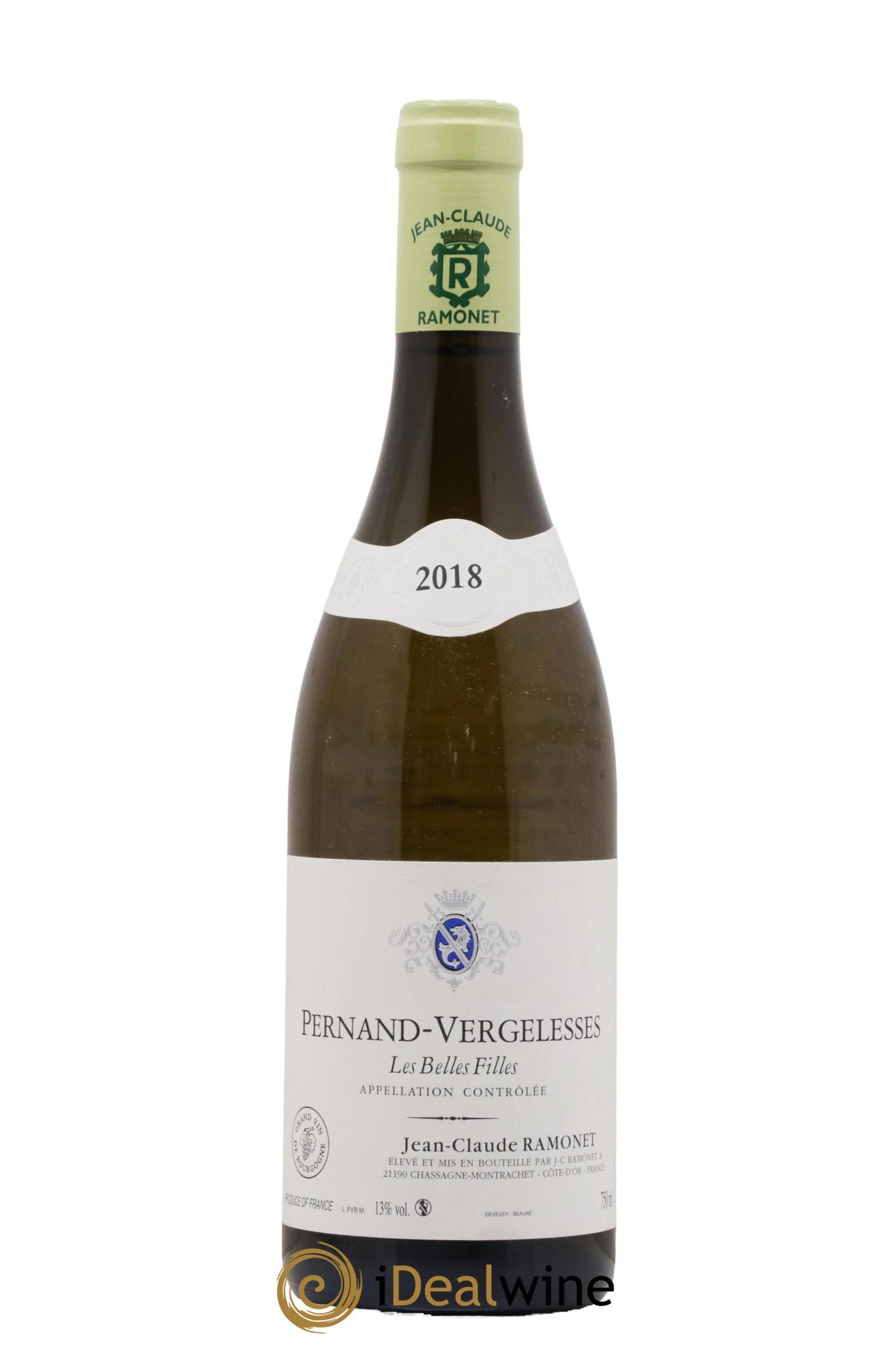 Pernand-Vergelesses Les Belles Filles Ramonet (Domaine) 2018 - Lot de 1 bouteille - 0