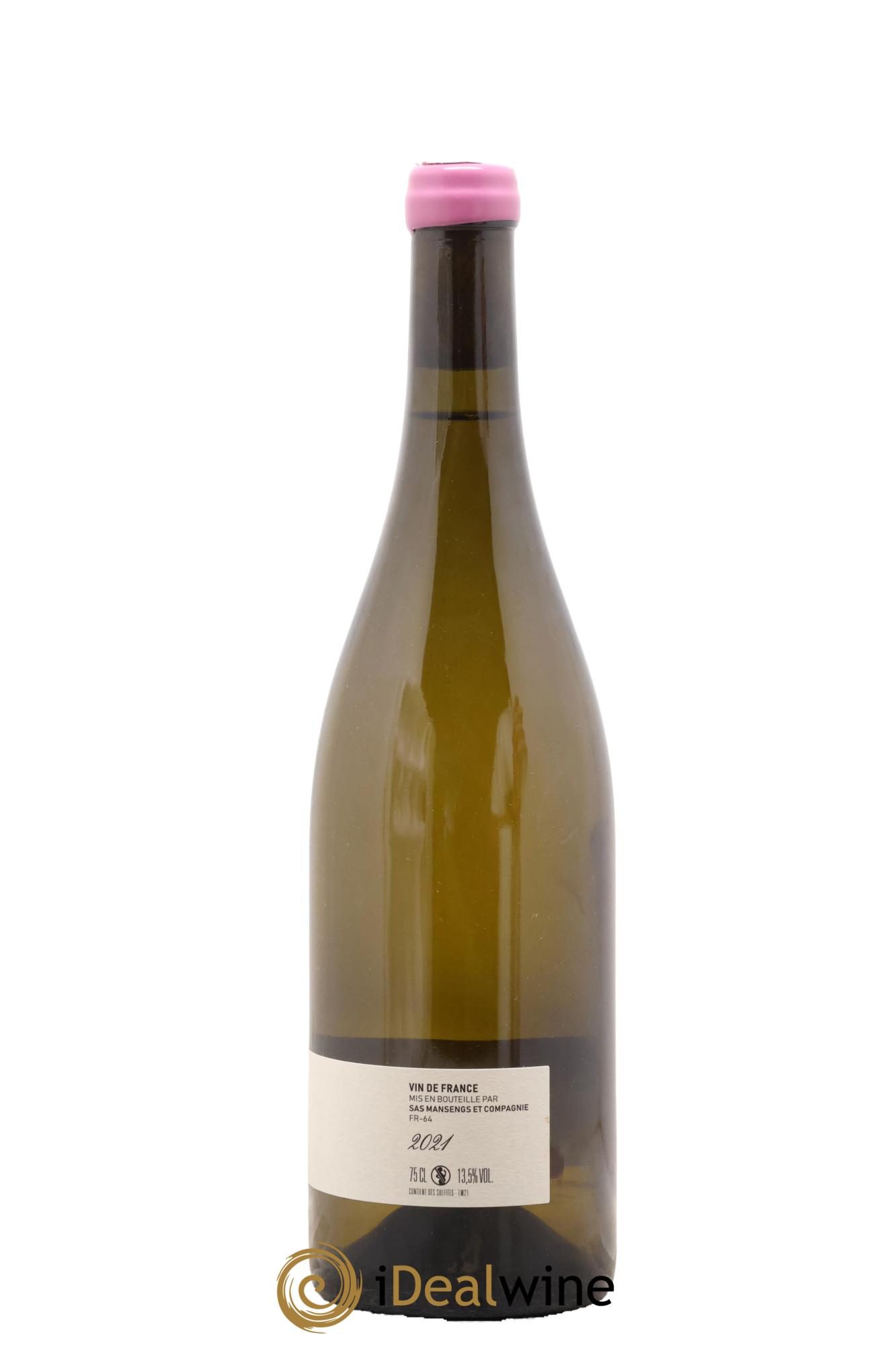 Vin de France Mansengs Jean-Baptiste Semmartin 2021 - Lot of 1 bottle - 1
