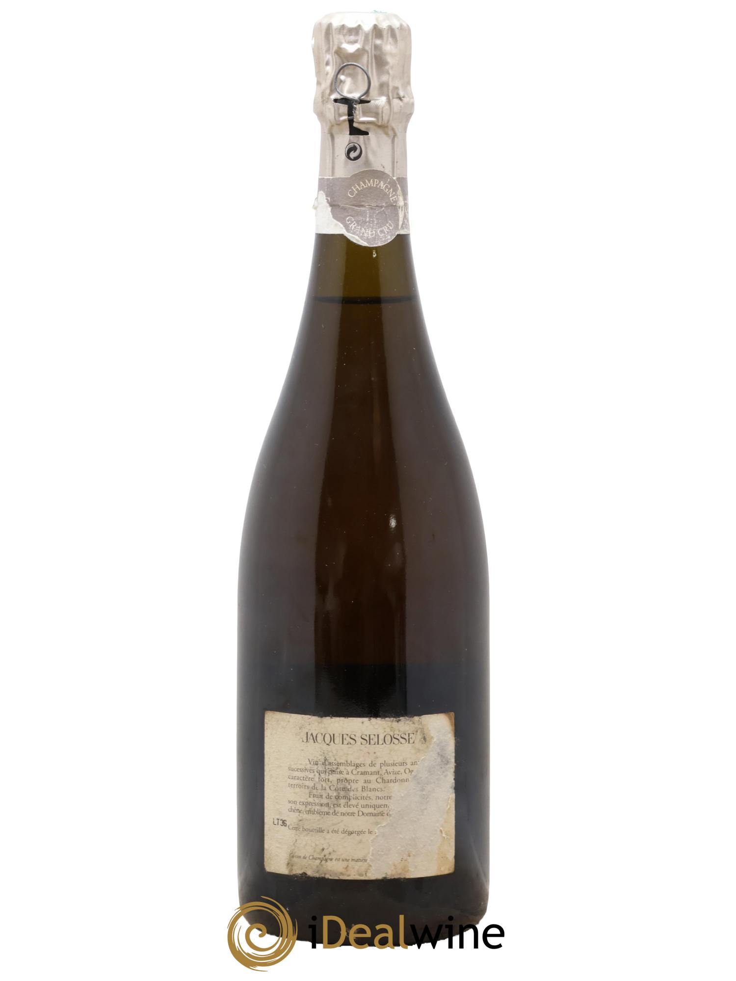 Grand Cru Blanc de Blancs Brut Jacques Selosse - Lot de 1 bouteille - 1