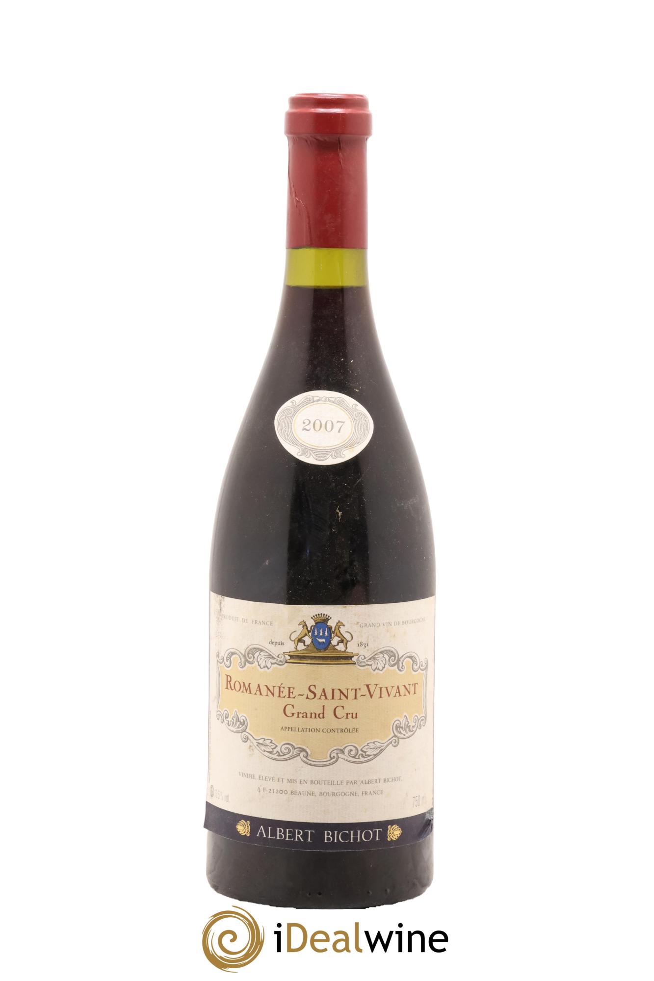 Romanée-Saint-Vivant Grand Cru Albert Bichot 2007 - Lot de 1 bouteille - 0