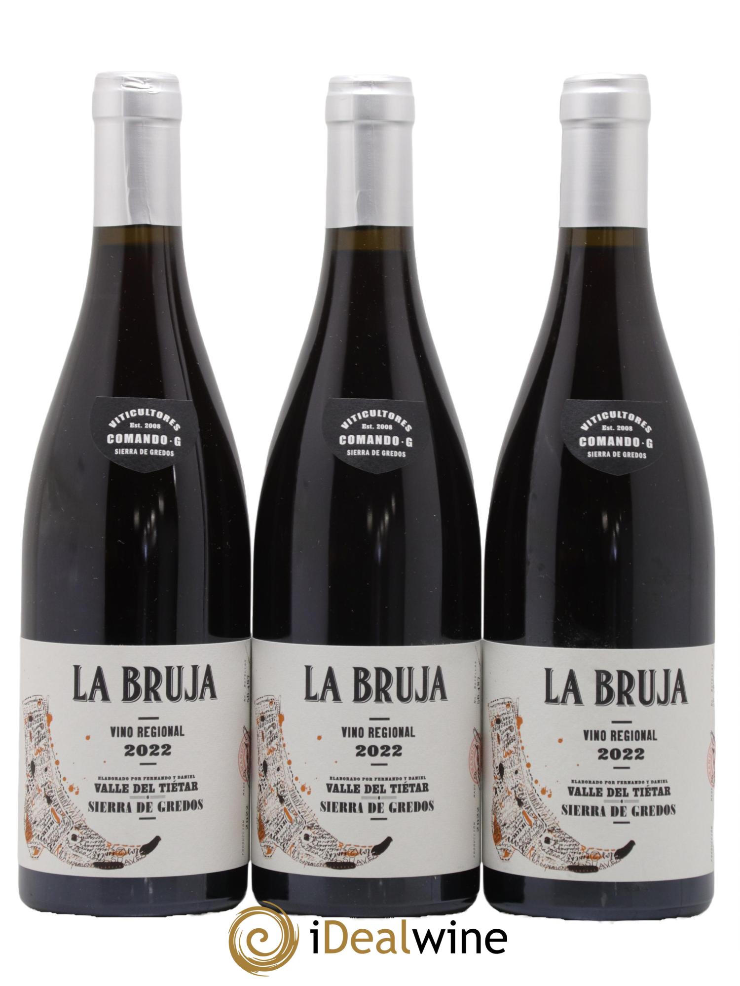 Vinos de Madrid DO Comando G La Bruja de Rozas 2022 - Lot de 3 bouteilles - 0
