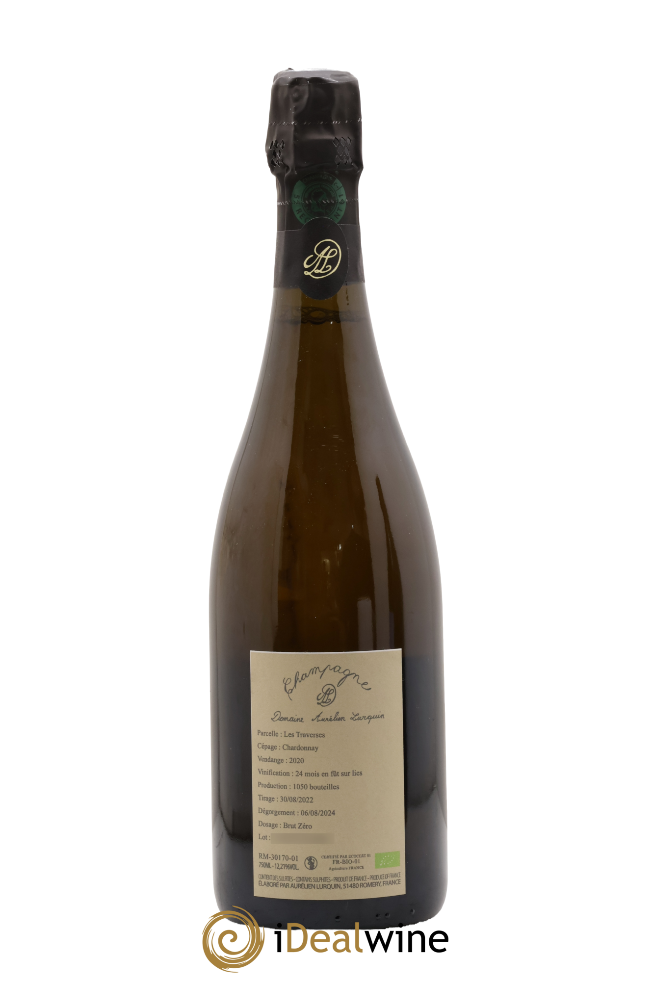 Chardonnay Les Traverses Aurélien Lurquin - Posten von 1 Flasche - 1