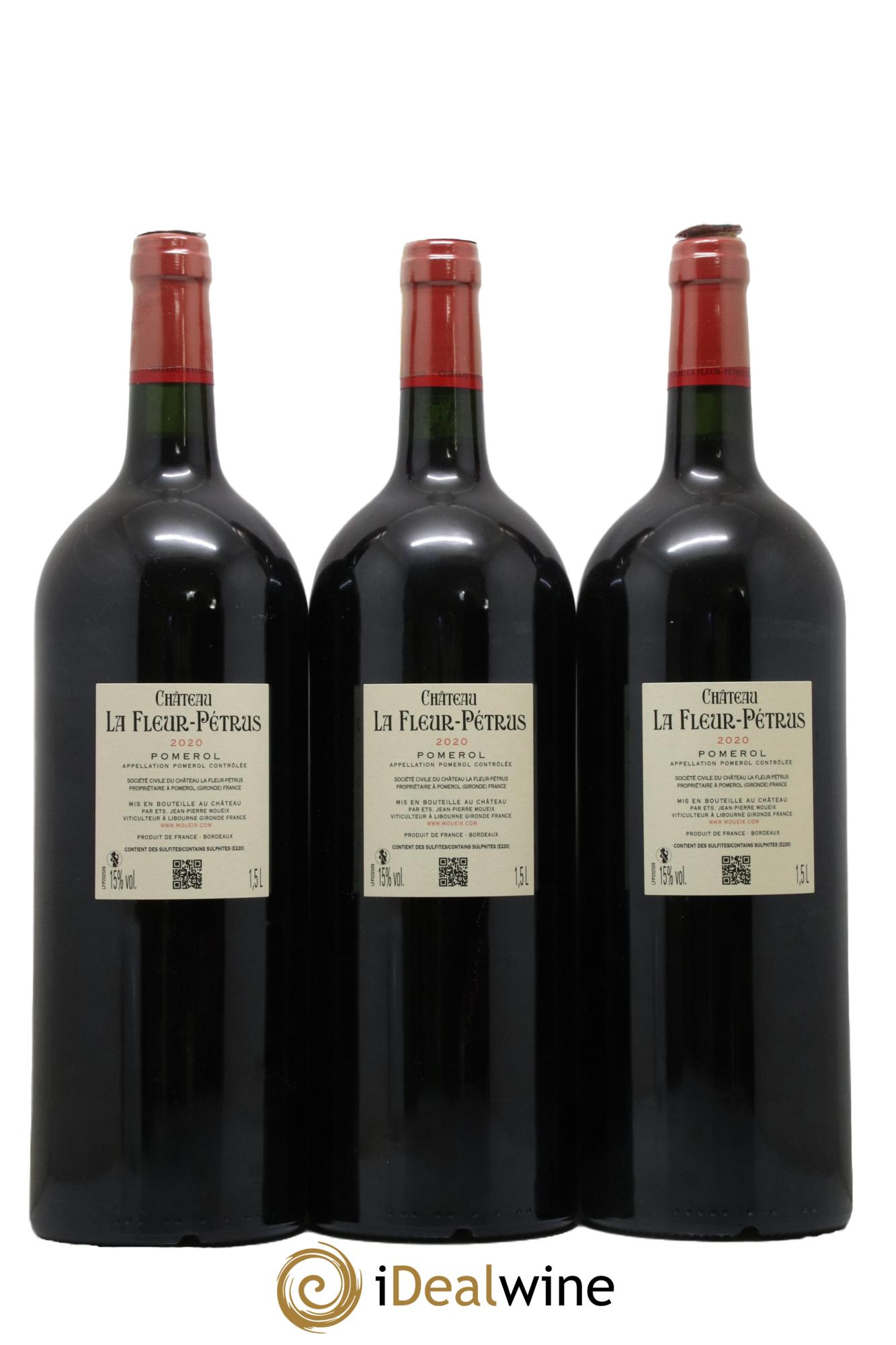 Château la Fleur Petrus 2020 - Lot of 3 magnums - 1