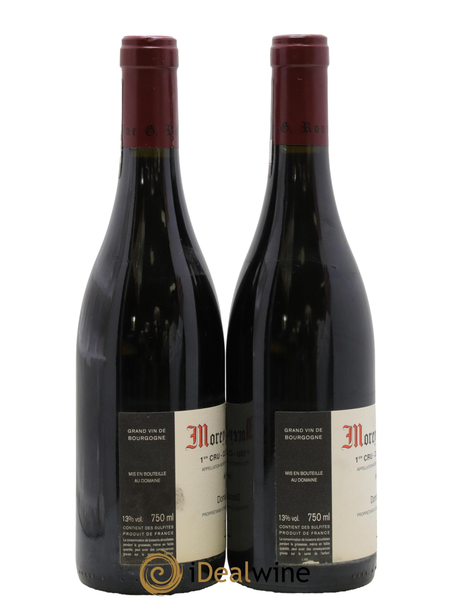 Morey-Saint-Denis 1er Cru Clos de la Bussière Georges Roumier (Domaine) 2012 - Lotto di 2 bottiglie - 1