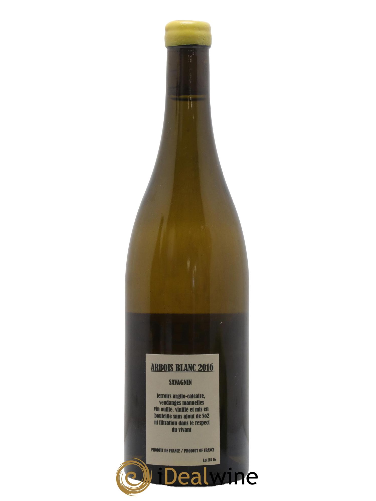 Arbois-Pupillin Savagnin Adeline Houillon & Renaud Bruyère 2016 - Lot de 1 bouteille - 1