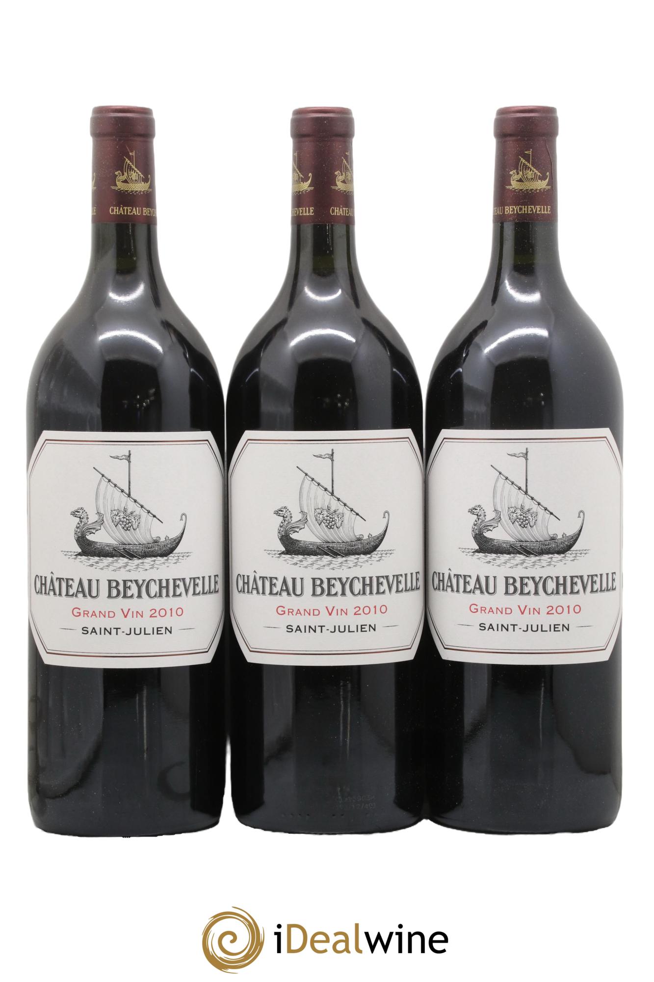 Château Beychevelle 4ème Grand Cru Classé 2010 - Posten von 3 Magnum - 0