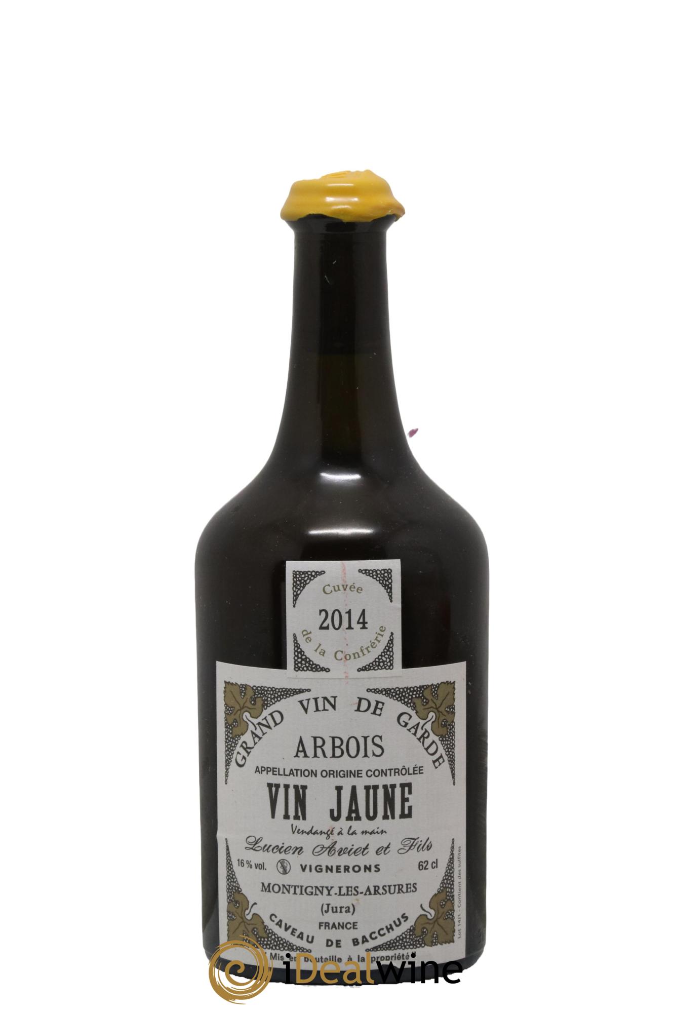 Arbois Vin Jaune Cuvée de la Confrérie Philippe Aviet 2014 - Lot de 1 clavelin - 0