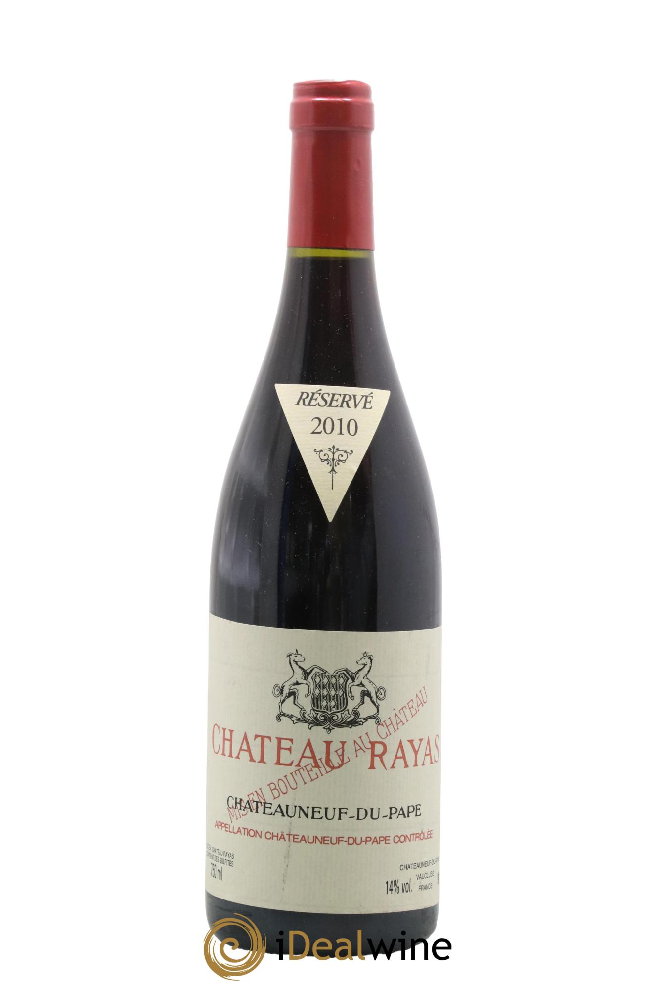 Châteauneuf-du-Pape Château Rayas Emmanuel Reynaud 2010 - Lot de 1 bouteille - 0