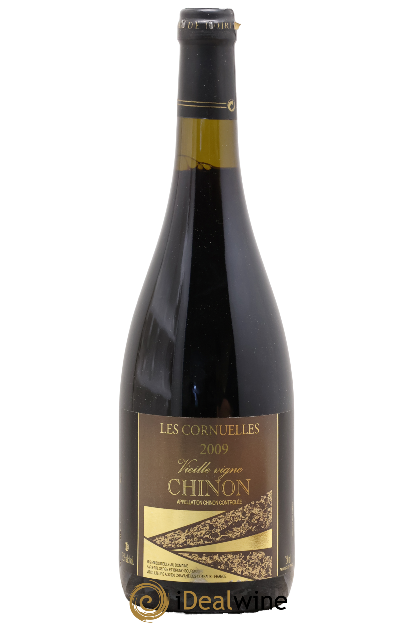 Chinon Vieilles Vignes Les Cornuelles Domaine Sourdais 2009 - Lotto di 1 bottiglia - 0