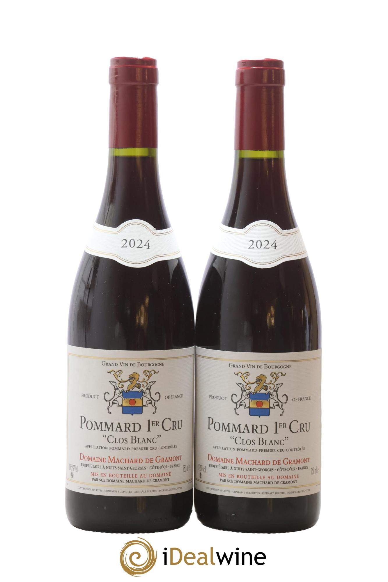 Pommard 1er Cru Clos Blanc Machard De Gramont 2024 - Posten von 2 Flaschen - 0