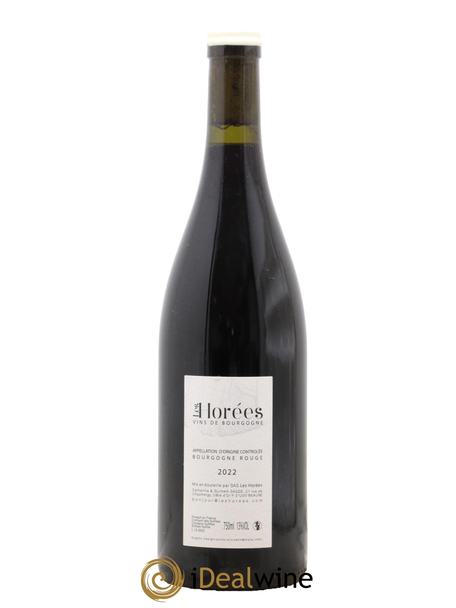 Bourgogne Des Six Ifs Les Horées  2022 - Lot of 1 bottle - 1