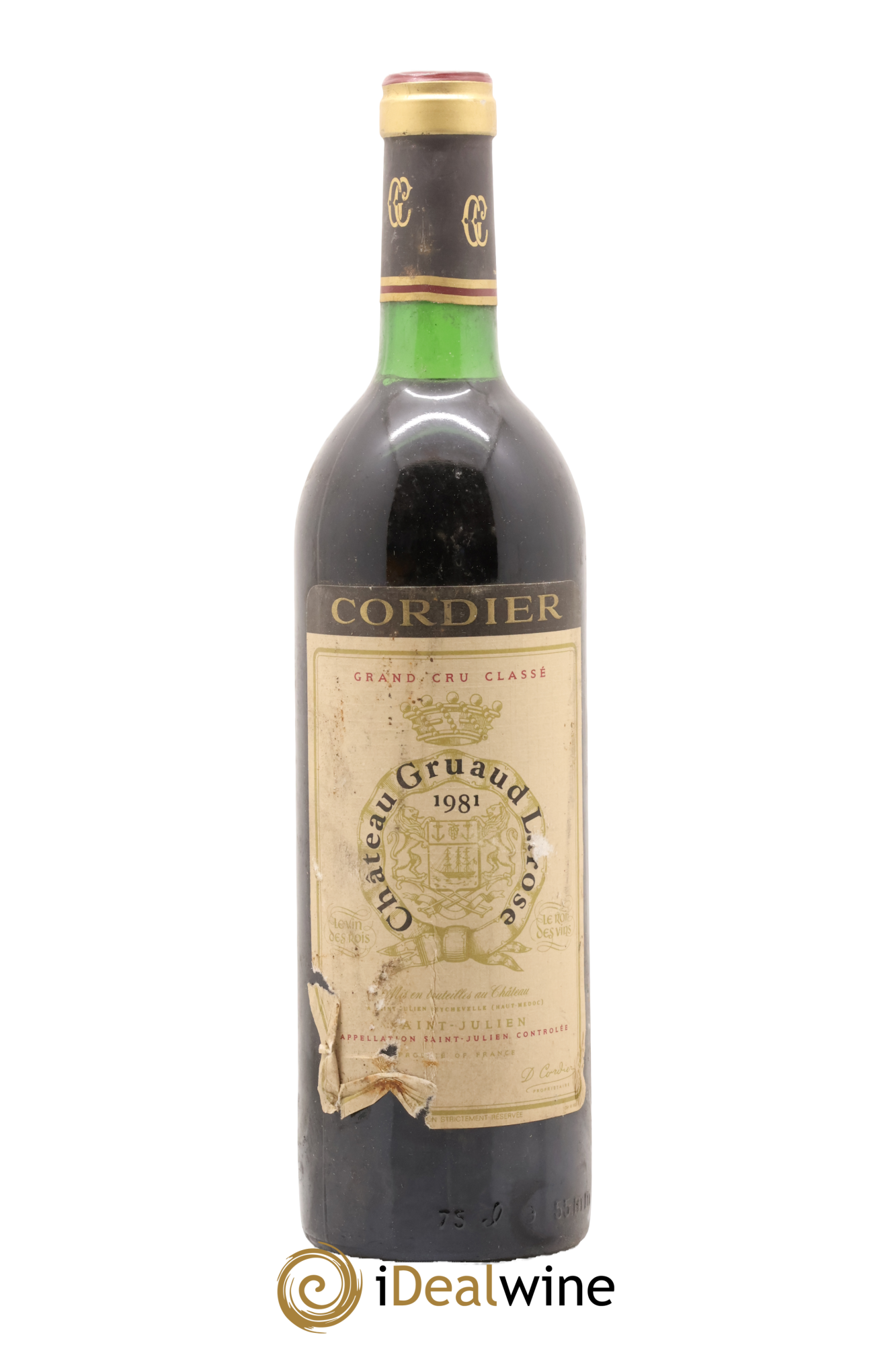 Château Gruaud Larose 2ème Grand Cru Classé 1981 - Lot de 1 bouteille - 0