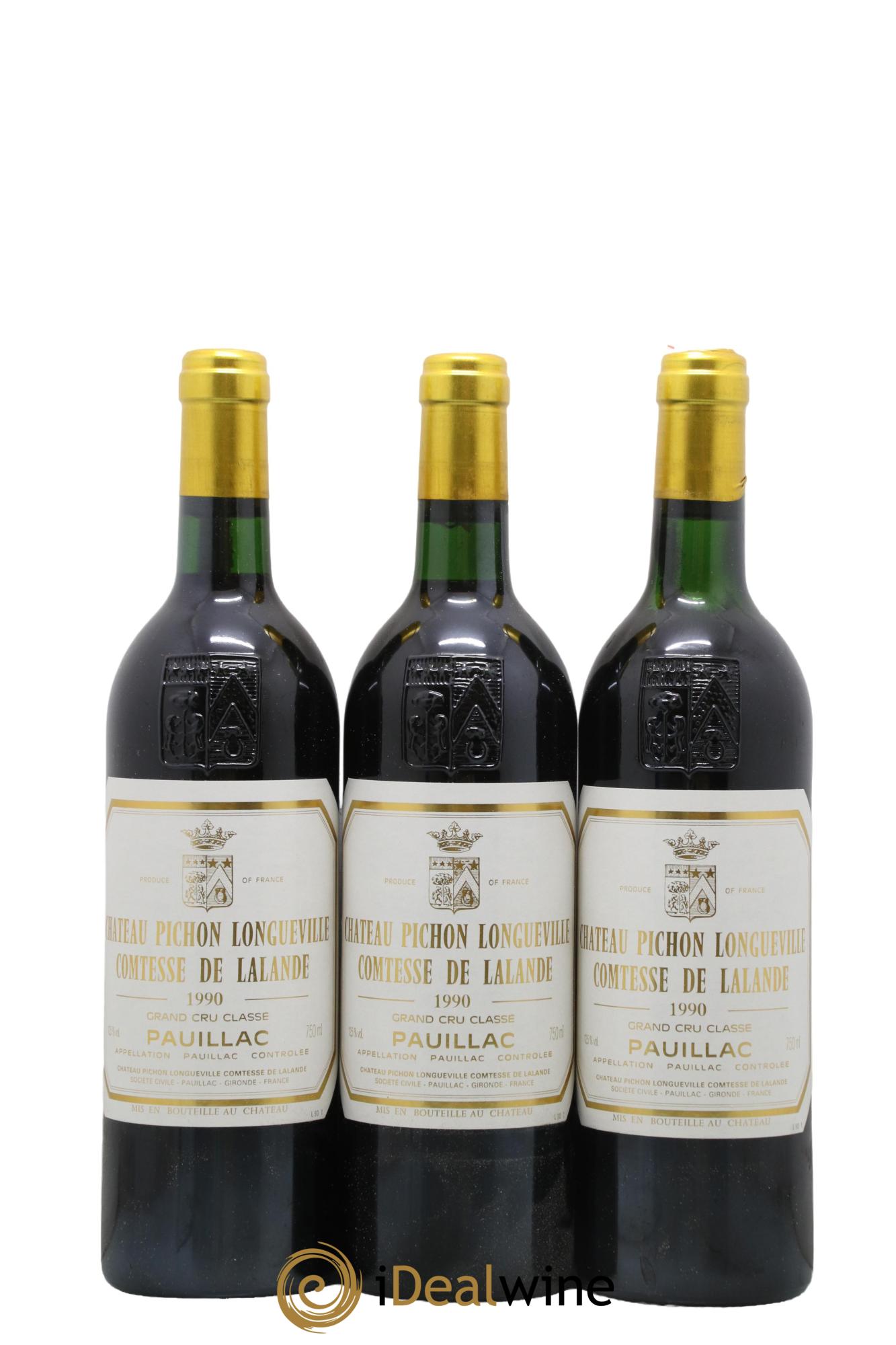 Château Pichon Longueville Comtesse de Lalande 2ème Grand Cru Classé 1990 - Lotto di 12 bottiglie - 7