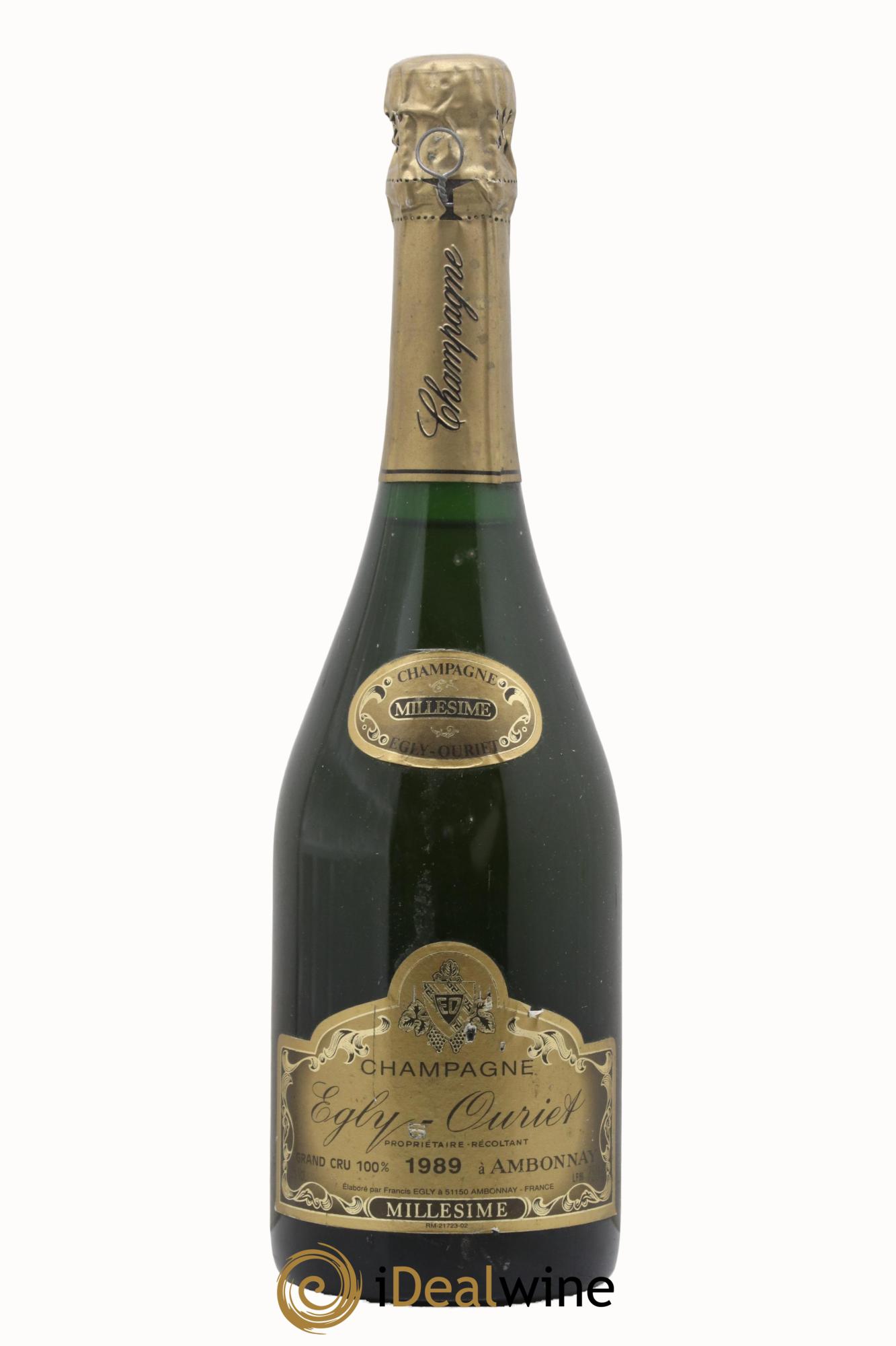 Grand Cru Brut Egly-Ouriet 1989 - Posten von 1 Flasche - 0