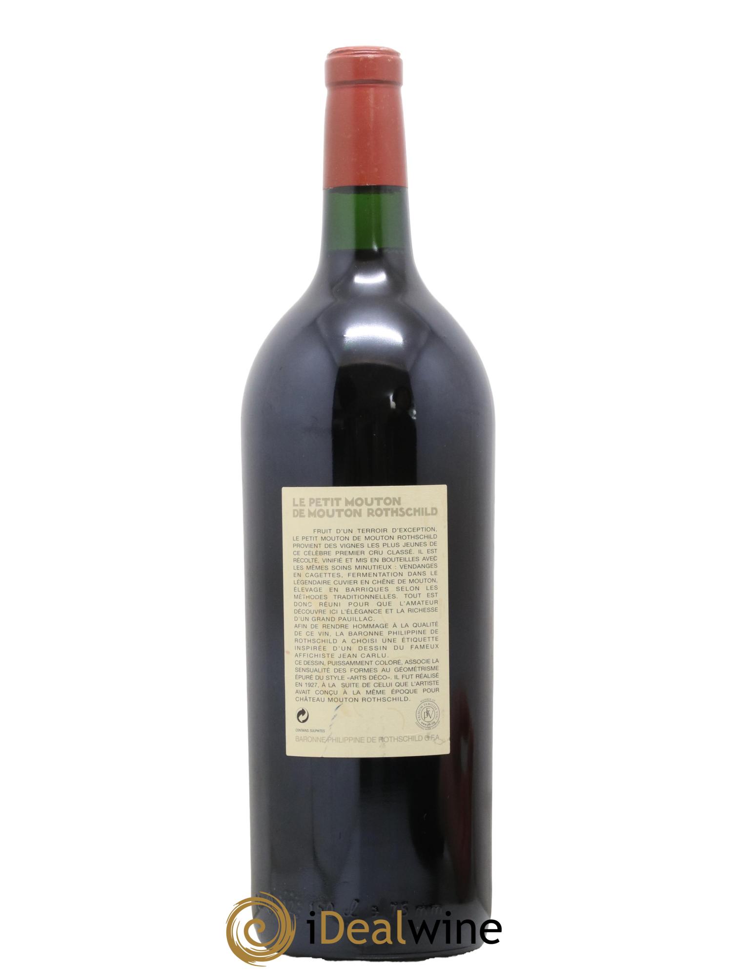 Petit Mouton Second Vin 1998 - Lot de 1 magnum - 1
