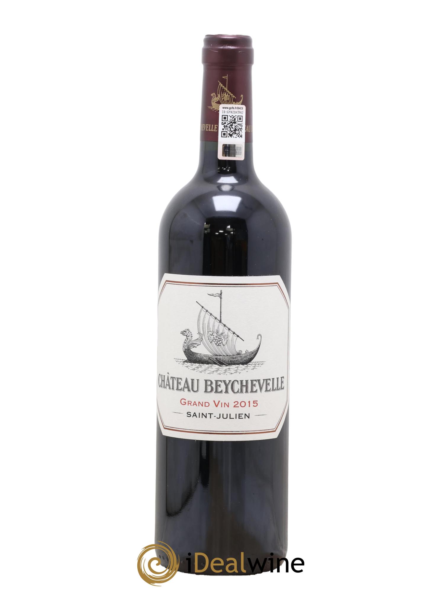 Château Beychevelle 4ème Grand Cru Classé 2015 - Posten von 1 Flasche - 0
