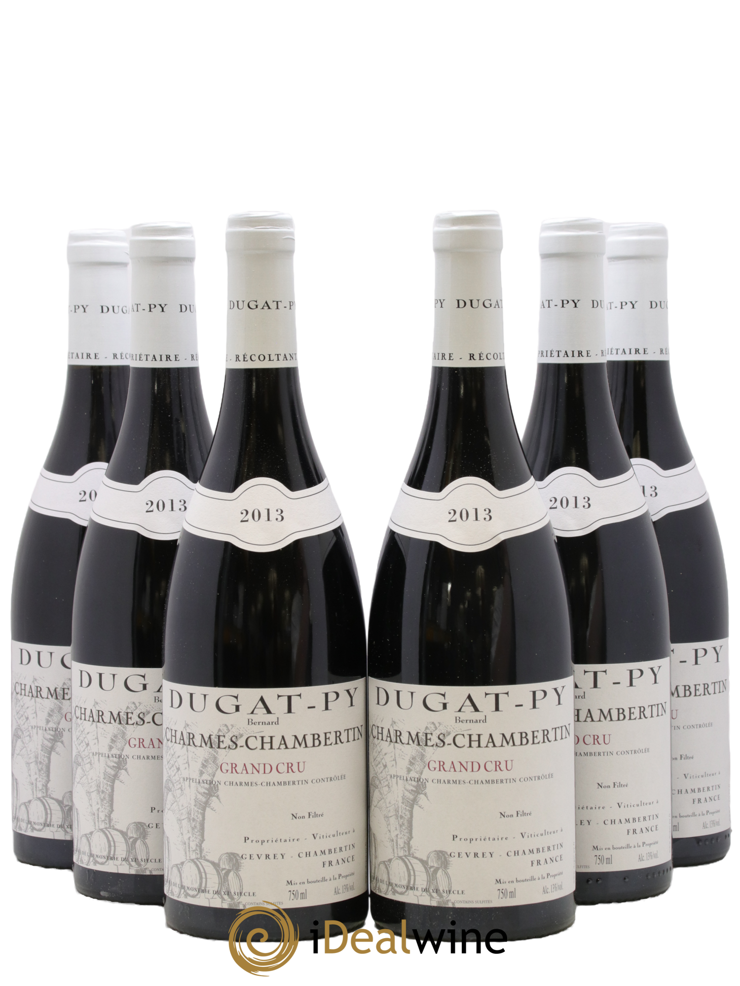 Charmes-Chambertin Grand Cru Dugat-Py 2013 - Posten von 6 Flaschen - 0