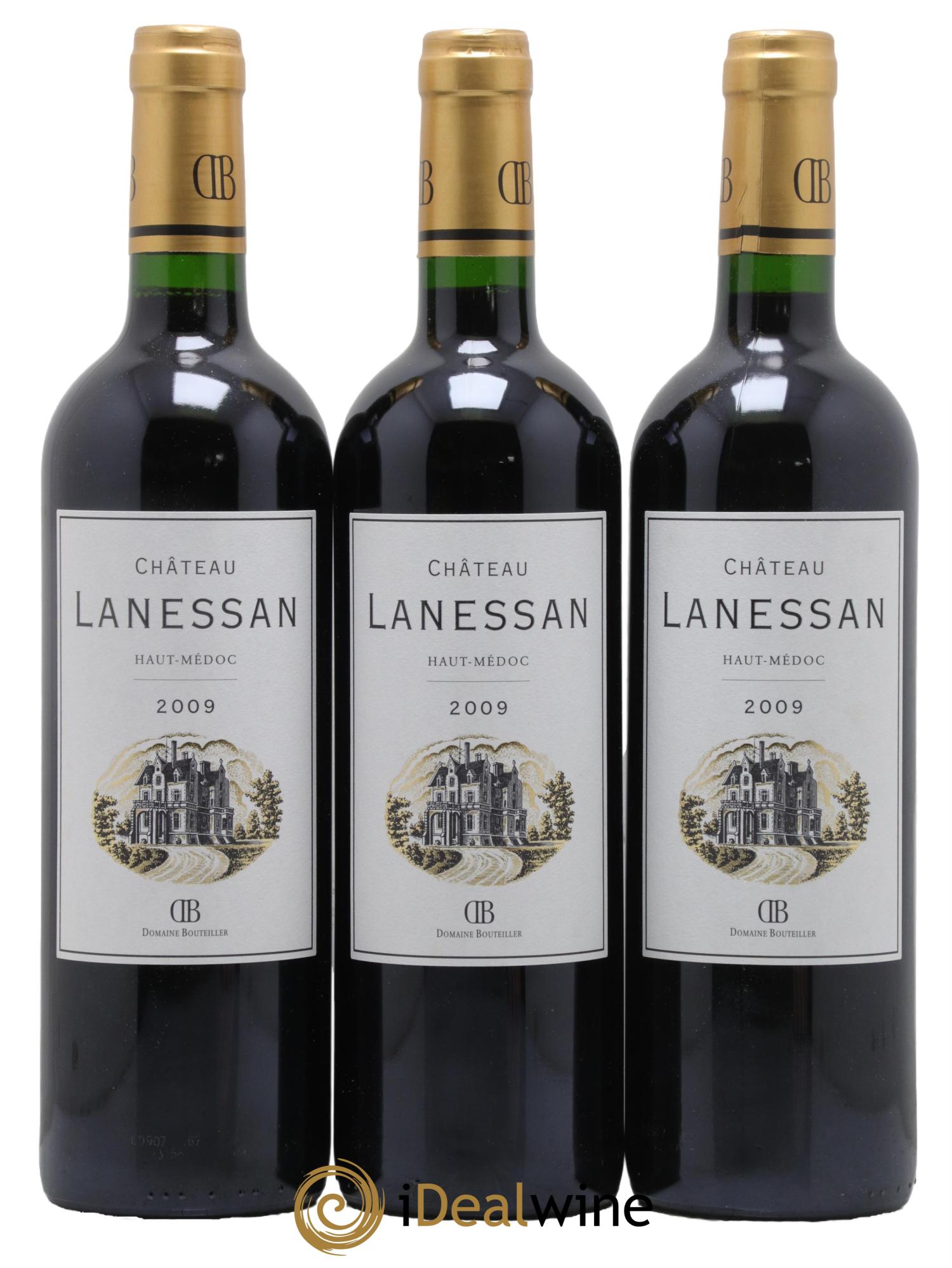 Château Lanessan Cru Bourgeois 2009 - Lot de 3 bouteilles - 0