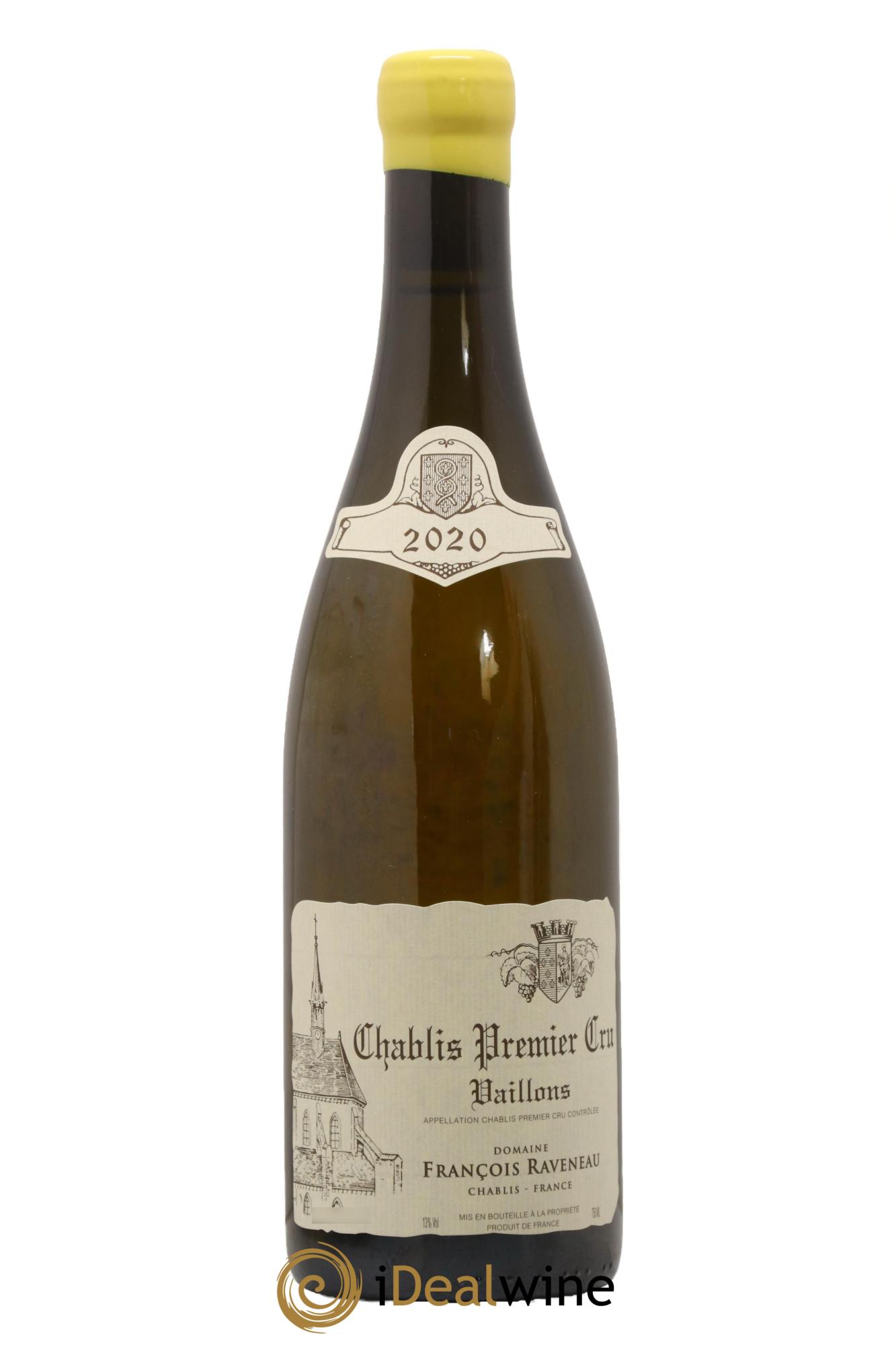 Chablis 1er Cru Vaillons Raveneau (Domaine) 2020 - Lot de 1 bouteille - 0