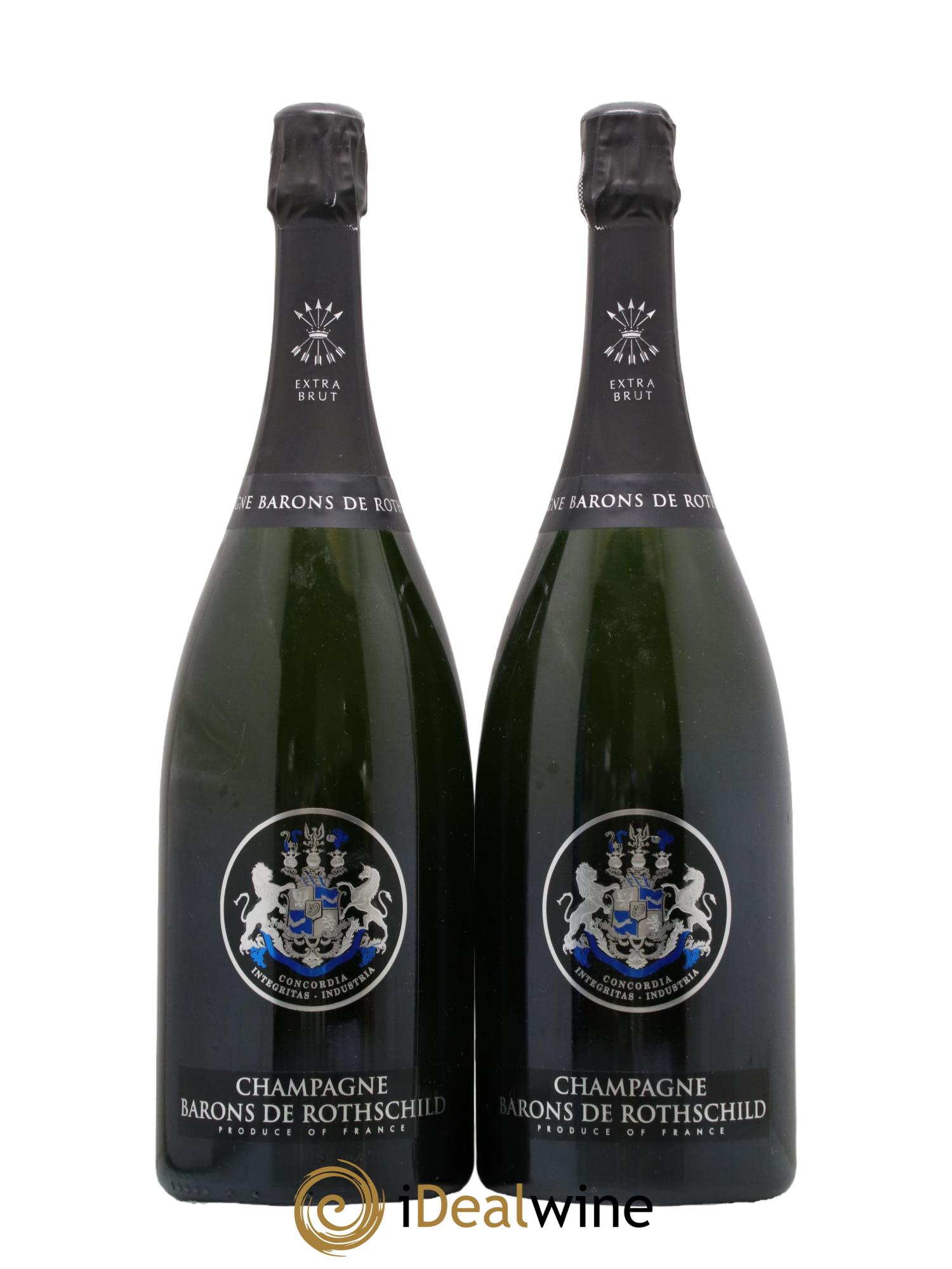 Extra-Brut Domaine Barons de Rothschild - Lot de 2 magnums - 0