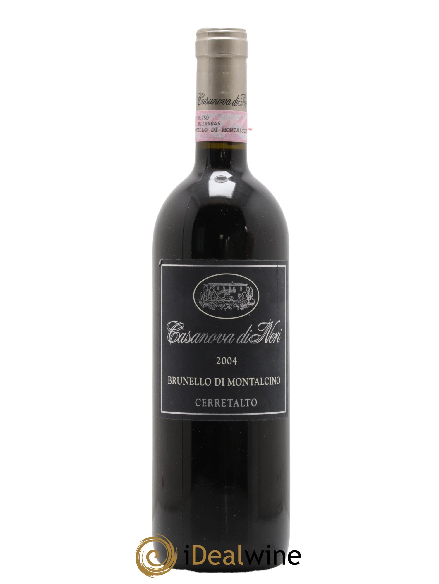 Brunello di Montalcino DOCG Cerretalto Casanova di Neri - Giacomo Neri 2004 - Lot of 1 bottle - 0