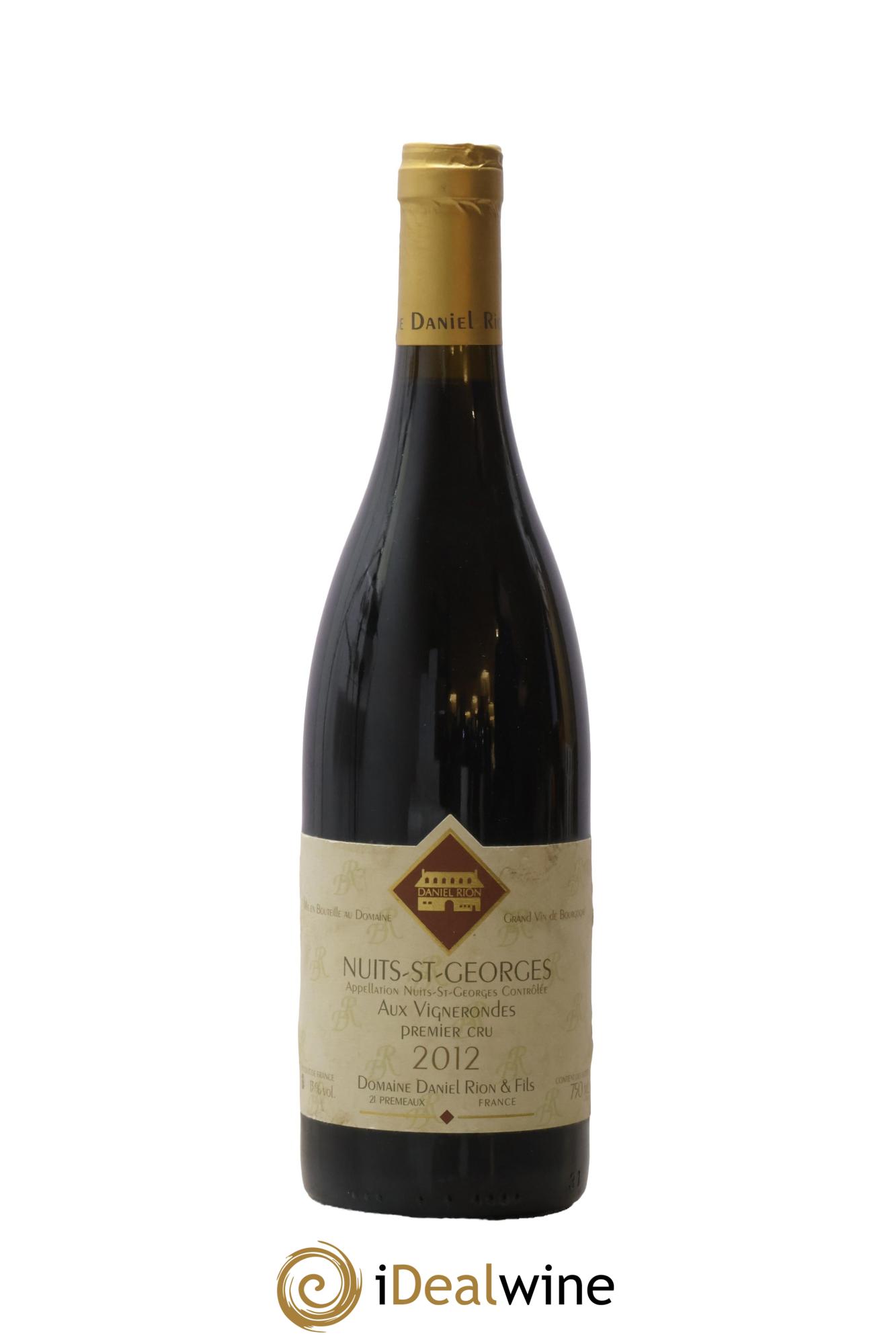 Nuits Saint-Georges 1er Cru Aux Vignerondes Daniel Rion 2012 - Lotto di 1 bottiglia - 0