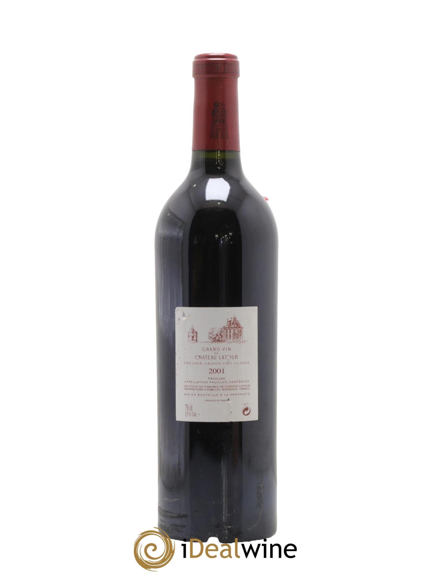 Château Latour 1er Grand Cru Classé 2001 - Lot of 1 bottle - 1