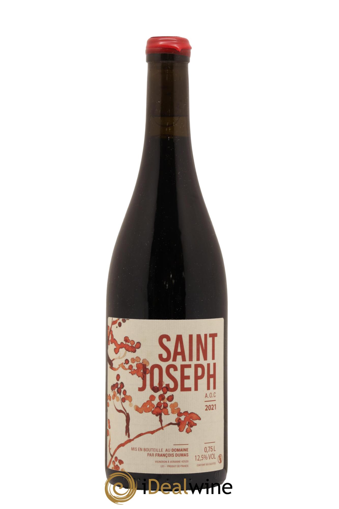 Saint-Joseph Domaine Francois Dumas 2021 - Lot de 1 bouteille - 0