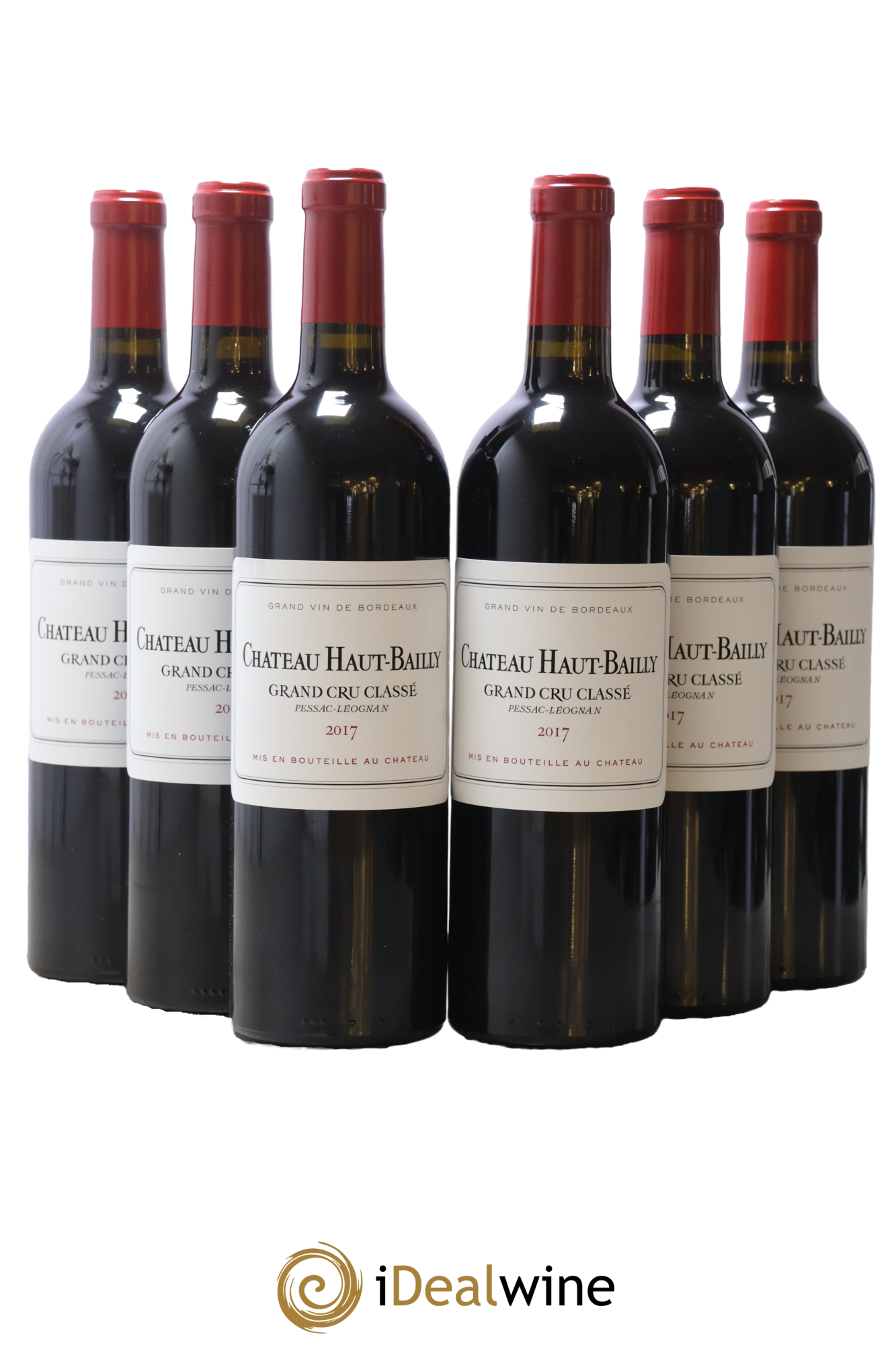 Château Haut-Bailly Cru Classé de Graves 2017 - Posten von 6 Flaschen - 0