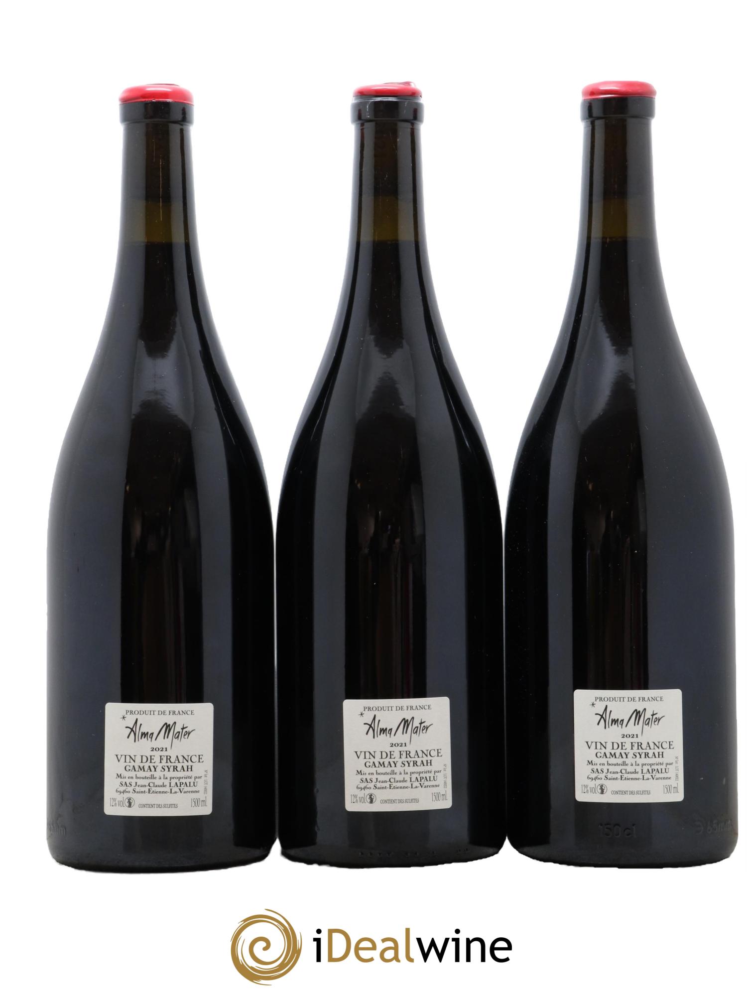 Vin de France Alma Mater Jean-Claude Lapalu 2021 - Lot de 3 magnums - 1