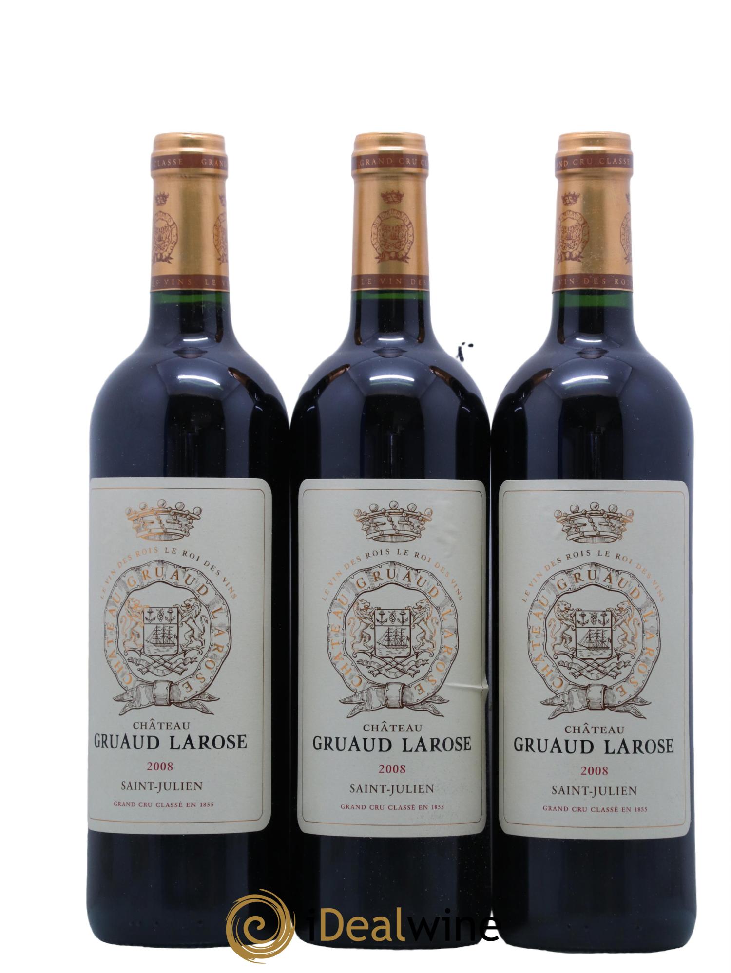 Château Gruaud Larose 2ème Grand Cru Classé 2008 - Lot de 12 bouteilles - 4