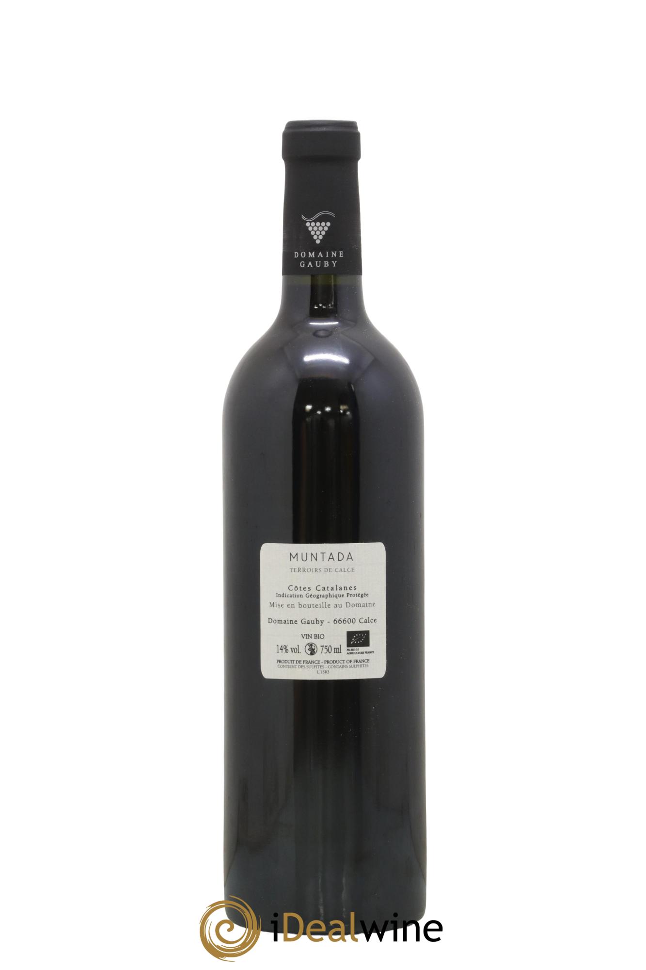 Côtes Catalanes (anciennement Côtes du Roussillon Villages) La Muntada Gauby (Domaine) 2015 - Posten von 1 Flasche - 1