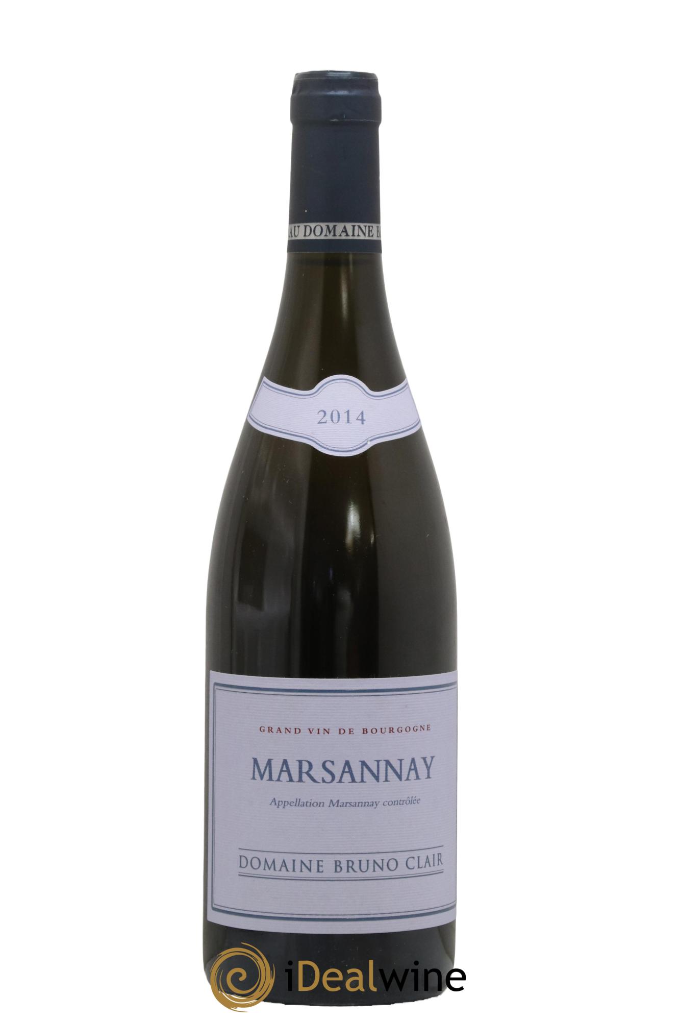 Marsannay Bruno Clair (Domaine) 2014 - Lot de 1 bouteille - 0