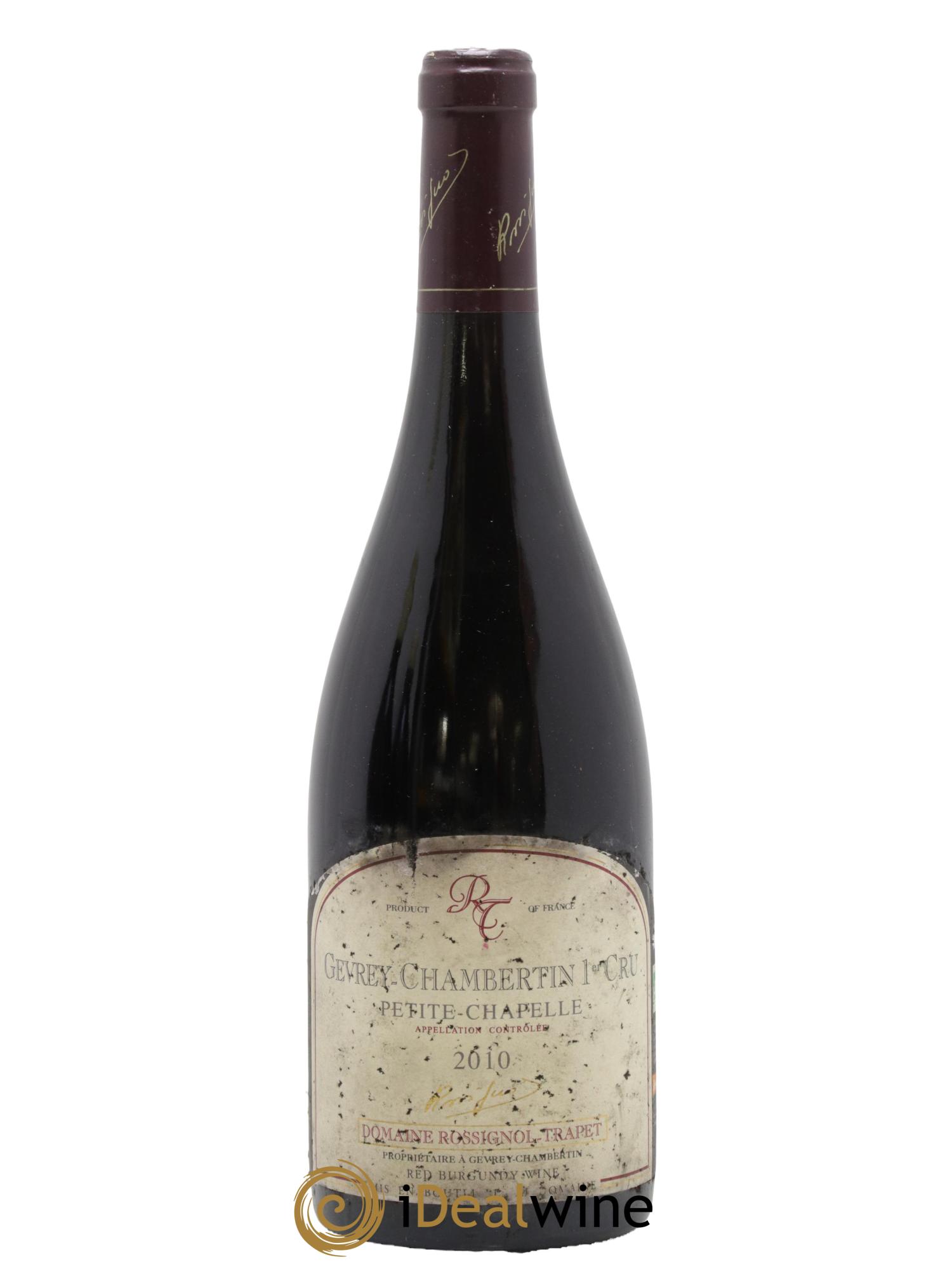 Gevrey-Chambertin 1er Cru Petite Chapelle Rossignol-Trapet (Domaine) 2010 - Lot de 1 bouteille - 0