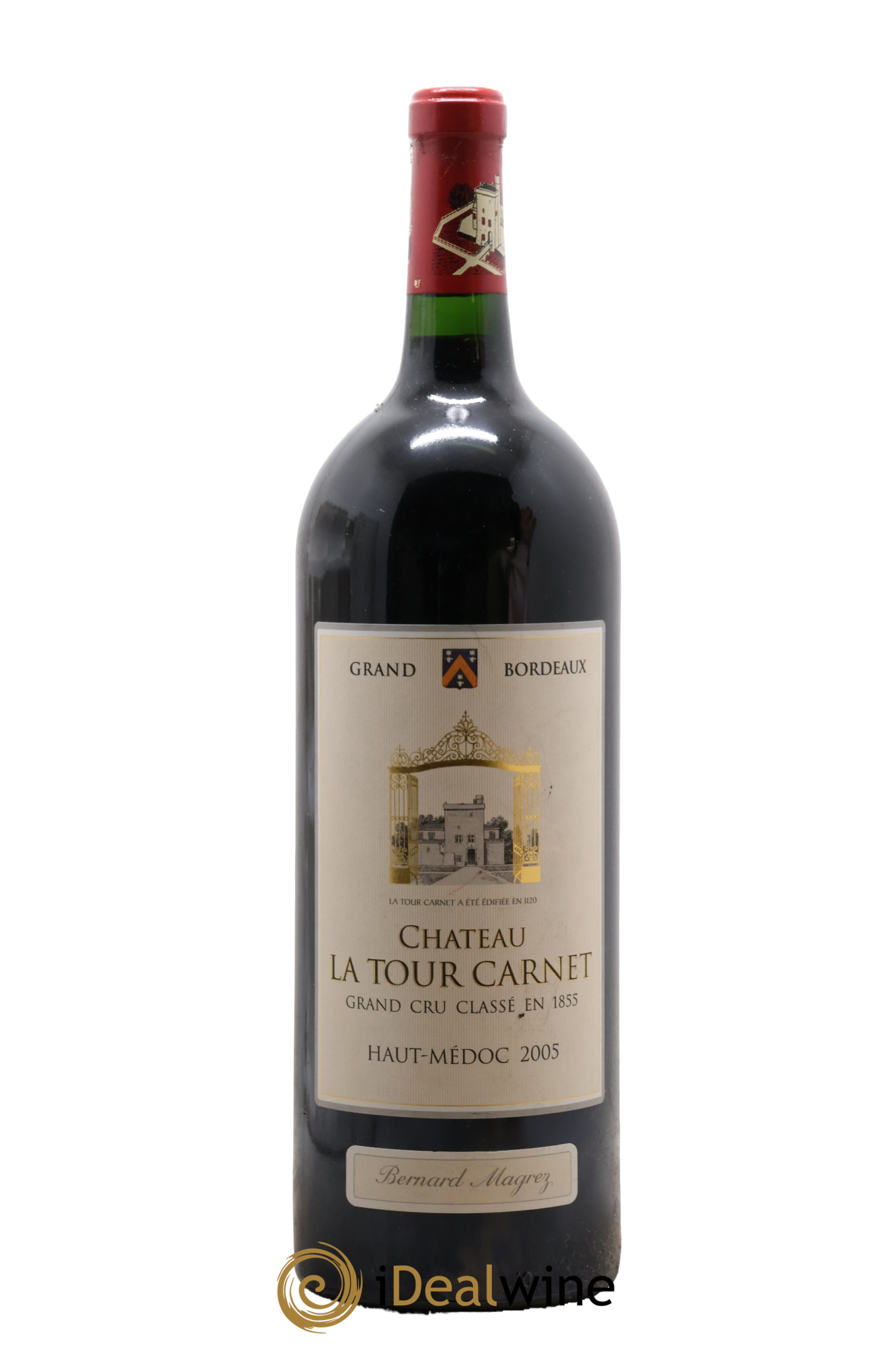Château la Tour Carnet 4ème Grand Cru Classé 2005 - Lot of 1 magnum - 0