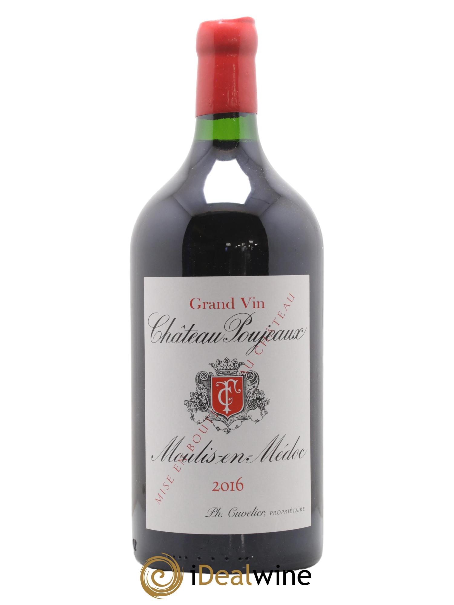 Château Poujeaux 2016 - Lot de 1 double magnum - 0
