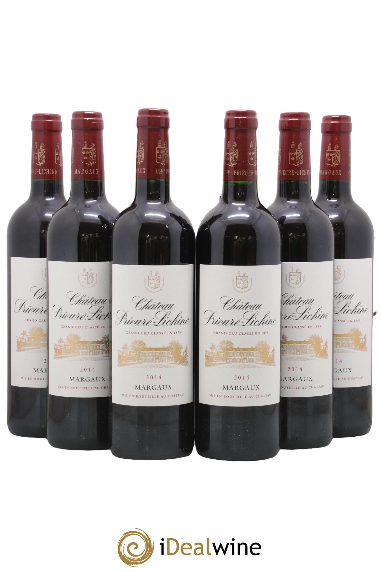 Château Prieuré Lichine 4ème Grand Cru Classé  2014 - Lot of 6 bottles - 0