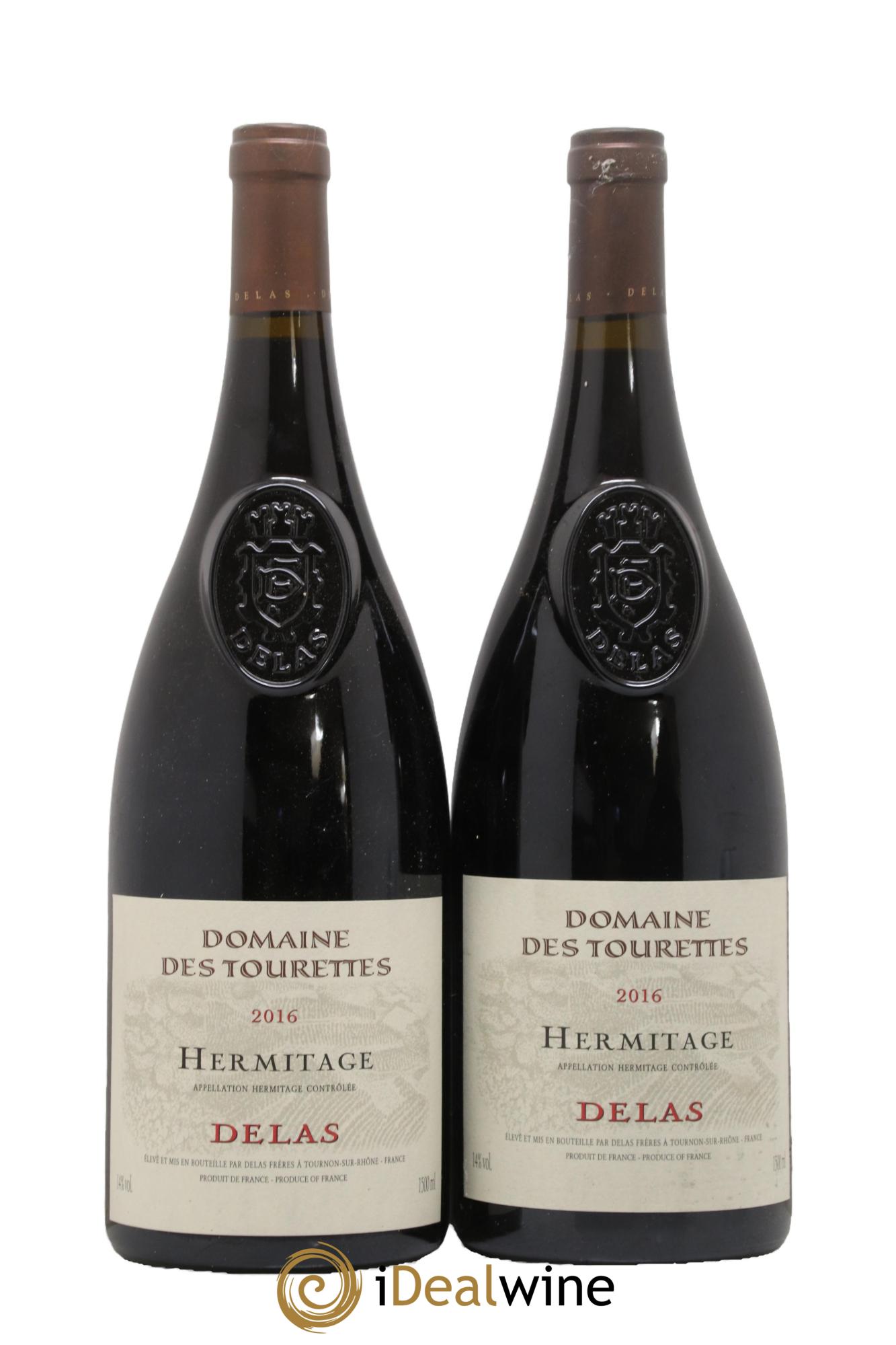 Hermitage Marquise de la Tourette Delas Frères 2016 - Lot de 2 magnums - 0