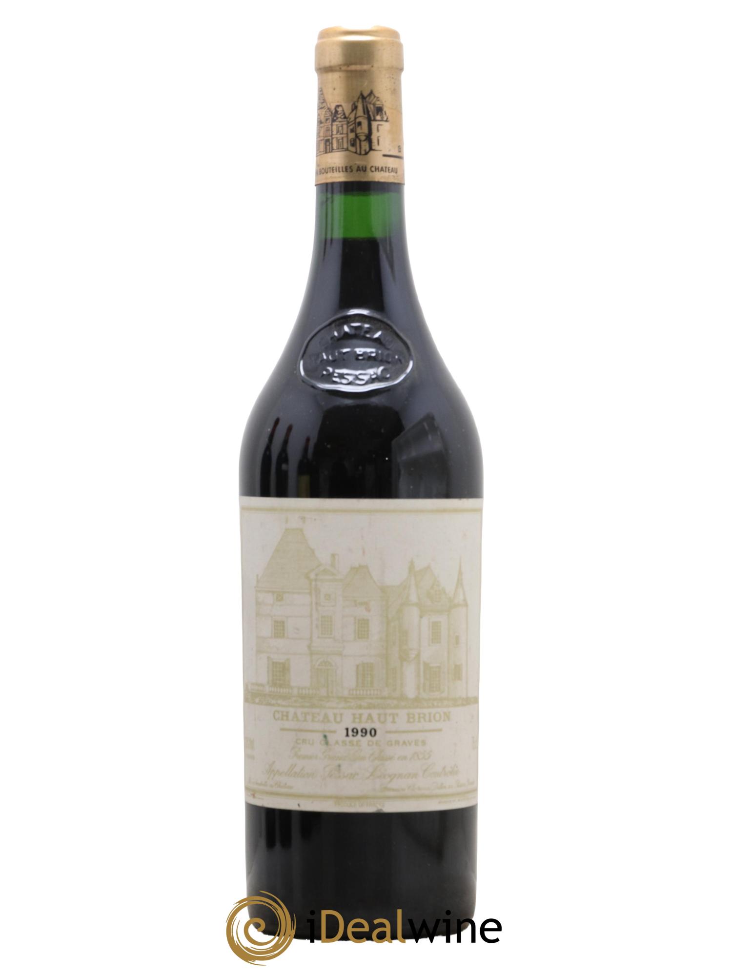 Château Haut Brion 1er Grand Cru Classé 1990 - Lot de 1 bouteille - 0