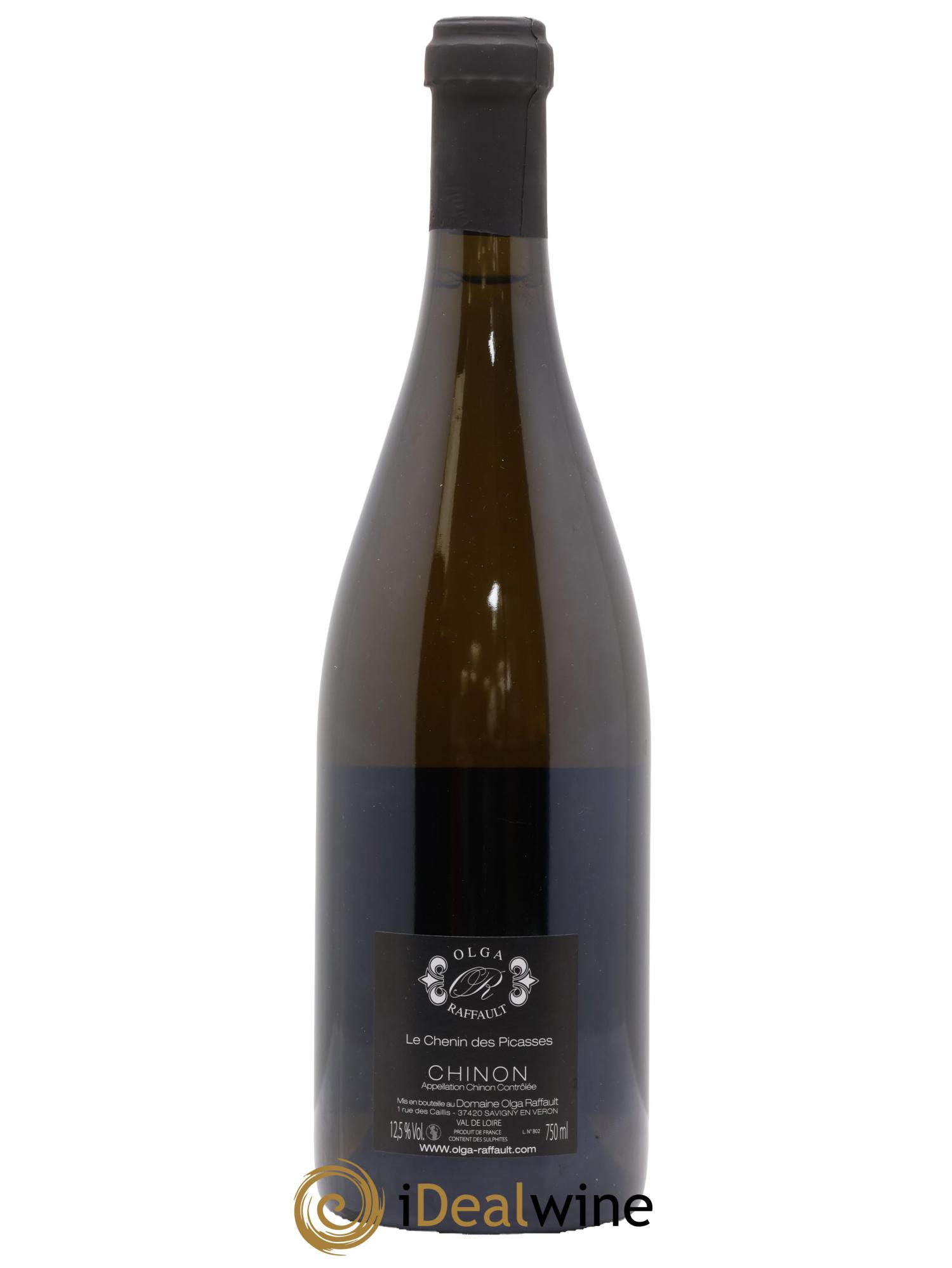 Chinon Le Chenin Des Picasses Or Domaine Olga Raffault 2020 - Lot de 1 bouteille - 1
