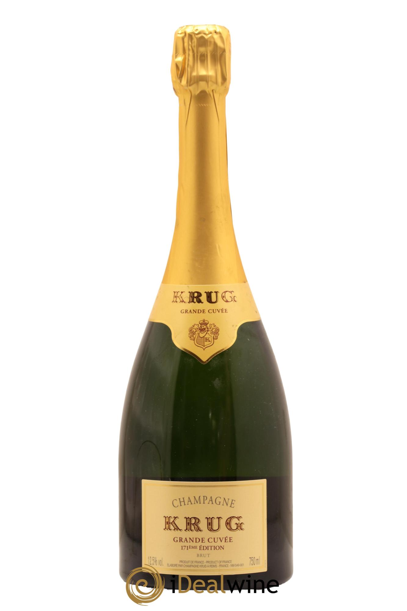 Grande Cuvée Brut - 171ème édition Krug - Lot de 1 bouteille - 0