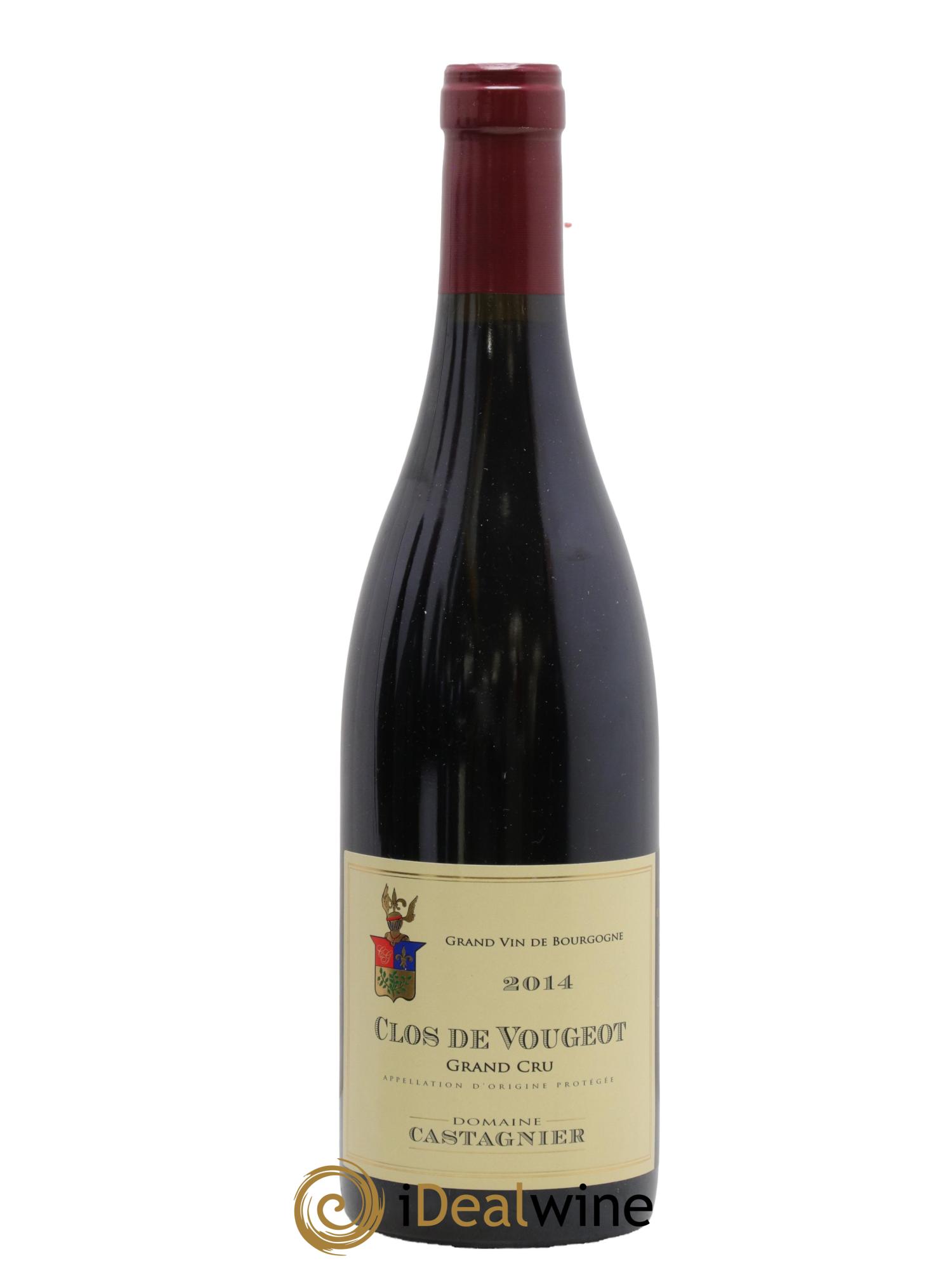 Clos de Vougeot Grand Cru Castagnier (Domaine) 2014 - Lotto di 1 bottiglia - 0