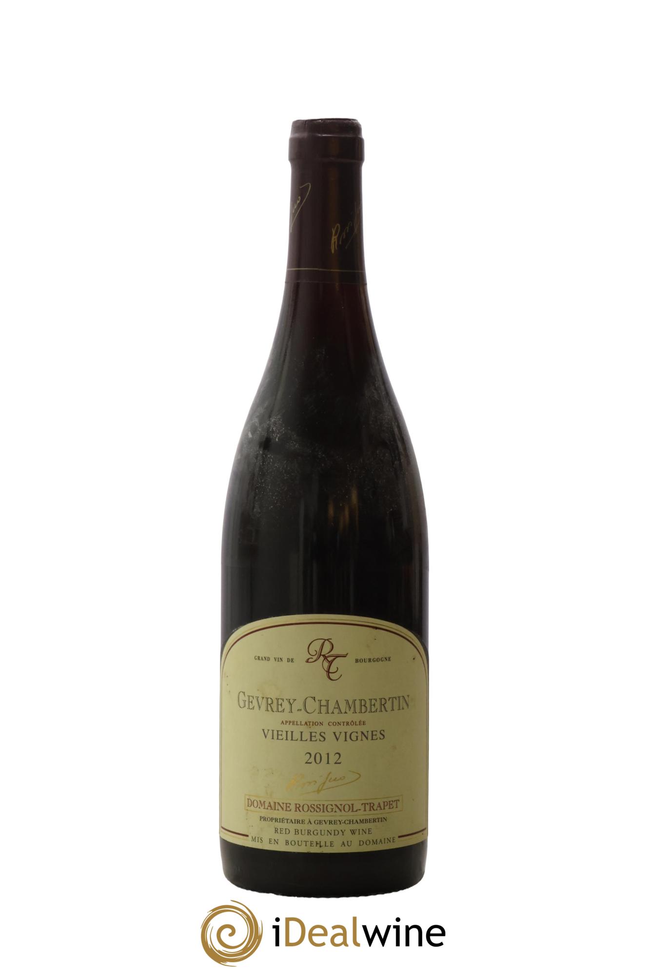 Gevrey-Chambertin Vieilles vignes Rossignol-Trapet (Domaine) 2012 - Lot de 1 bouteille - 0